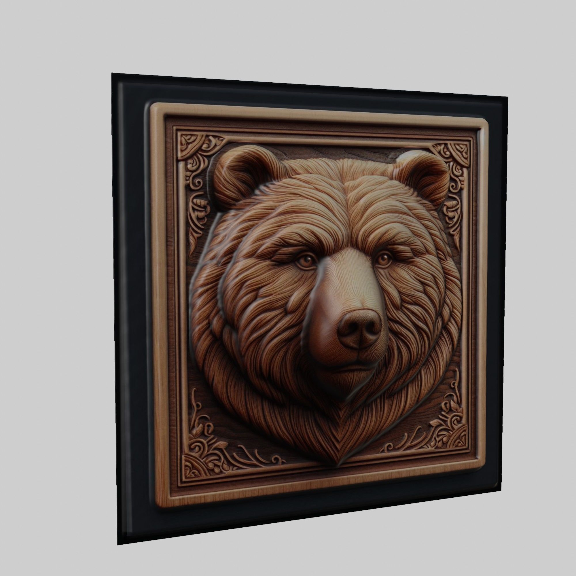 Bear Animal 3D print model_1