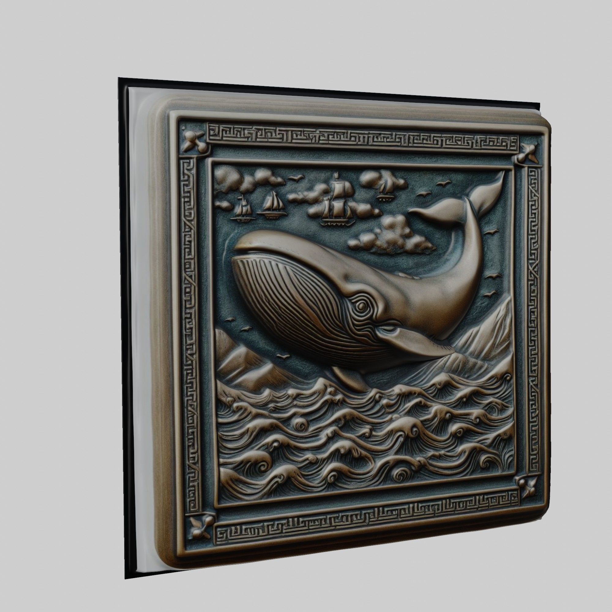 Whale Animal 3D print model_1