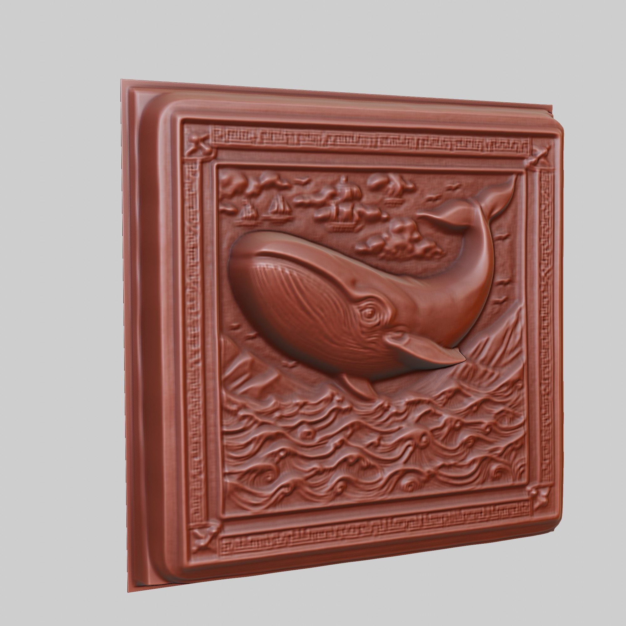 Whale Animal 3D print model_3