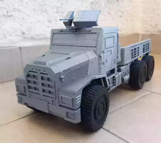 Call of Duty Warzone Truck 3d printing file