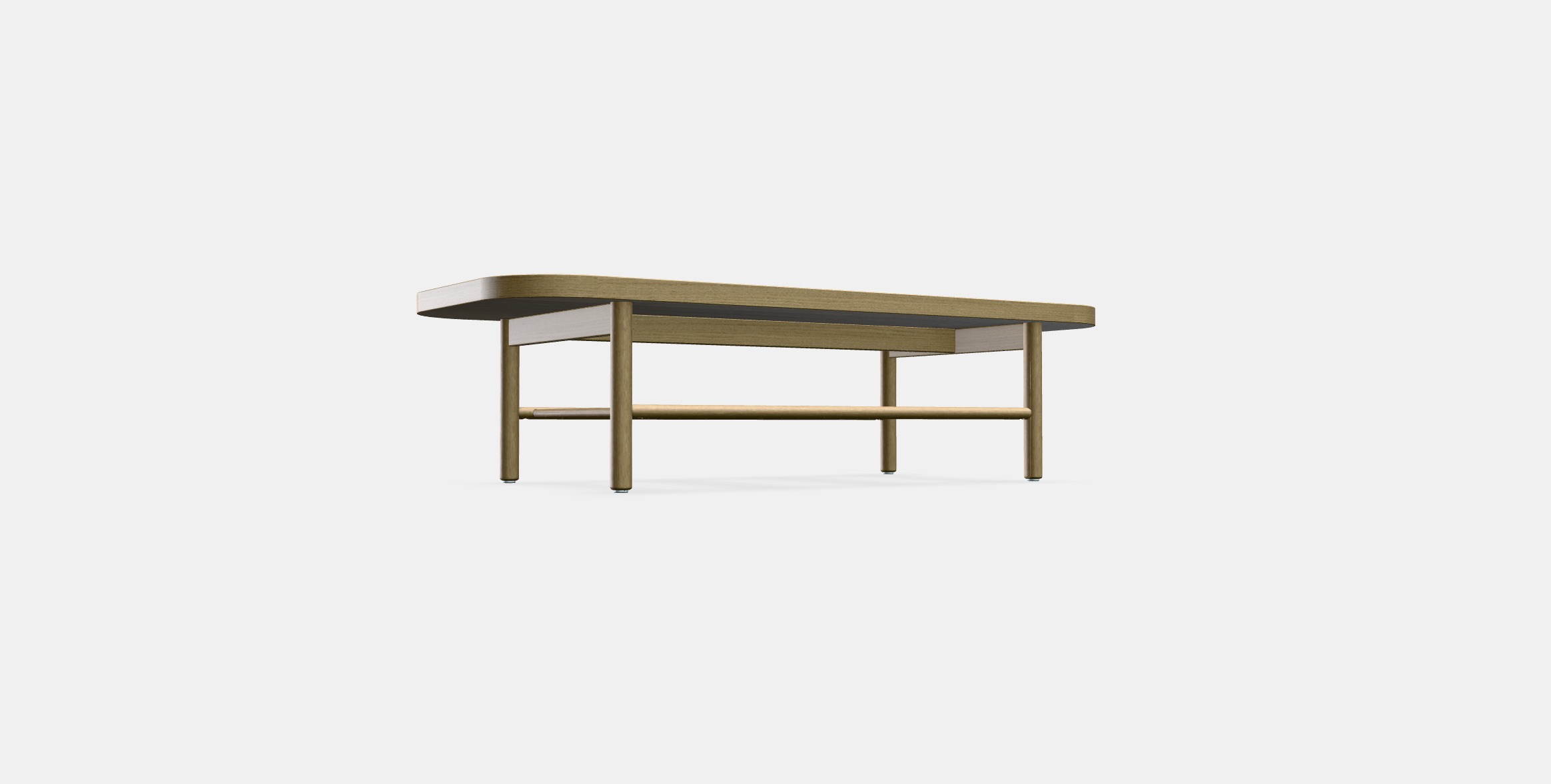 LISTERBY Coffee table 1 Low-poly 3D model_2