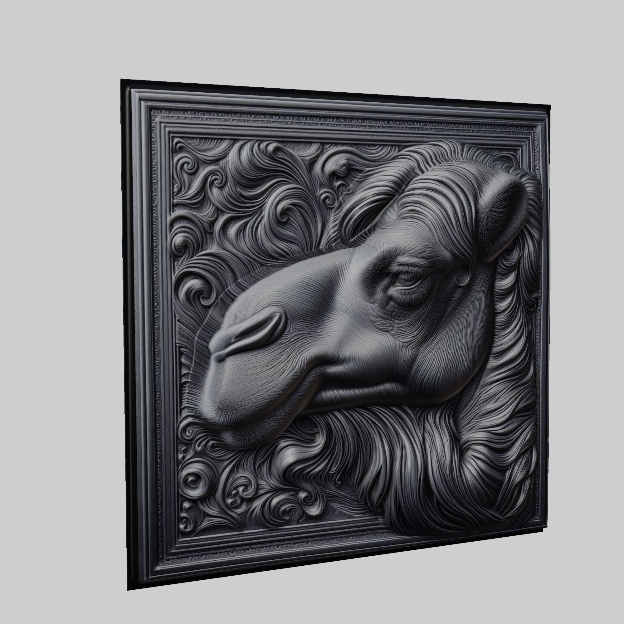 Camel Animal 3D print model_1