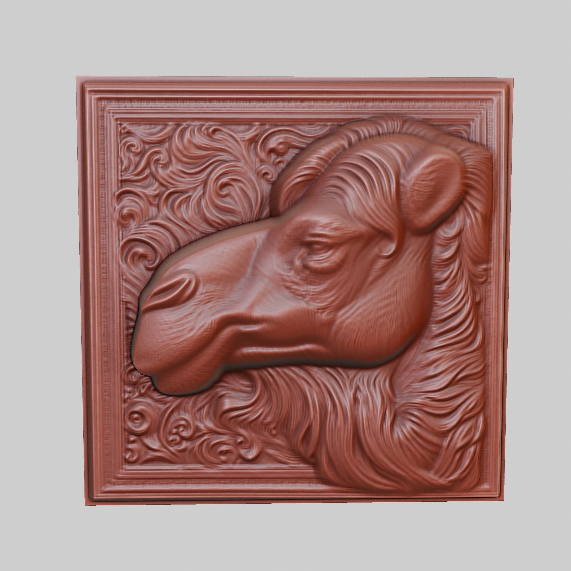 Camel Animal 3D print model_2