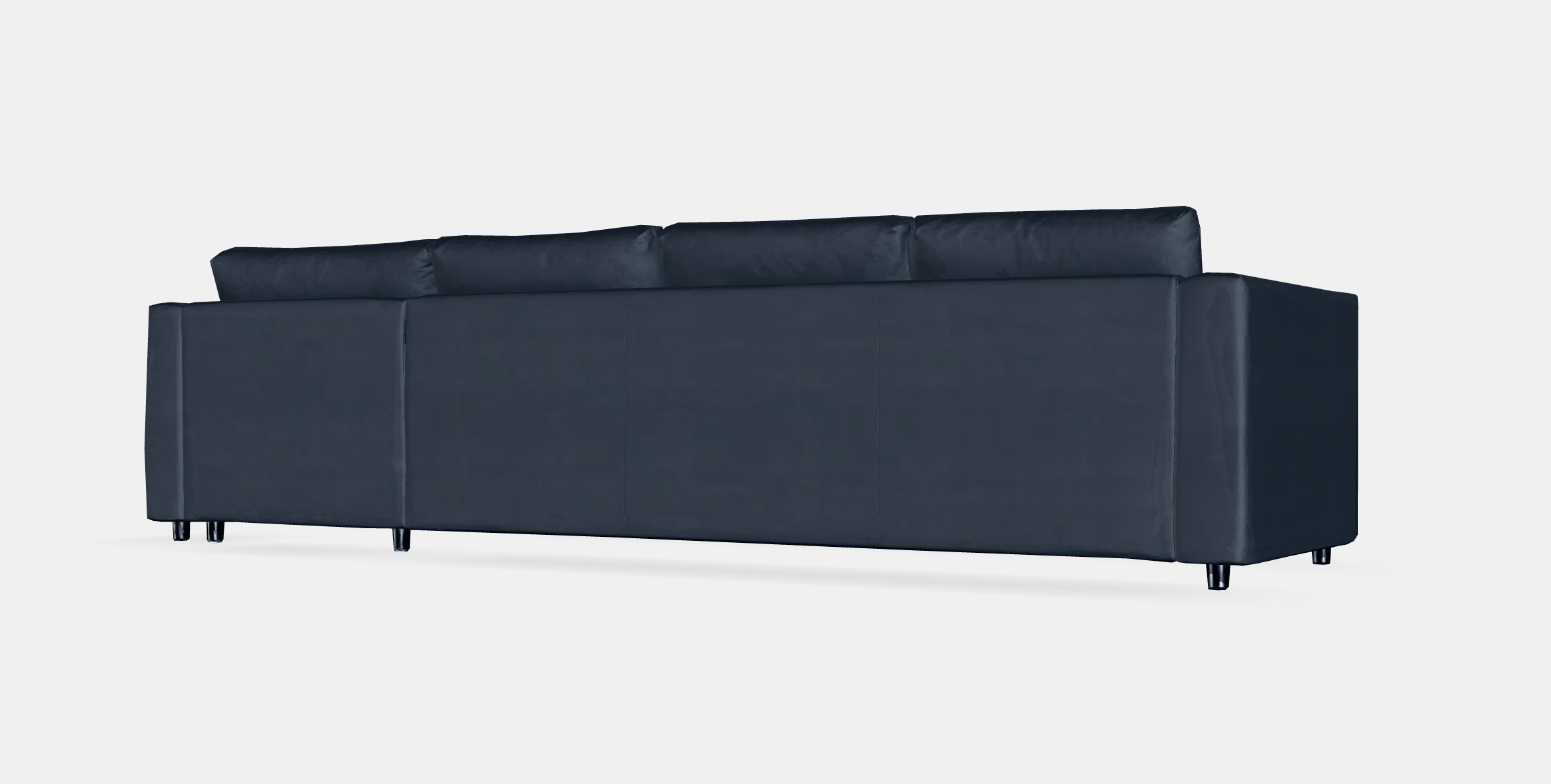 VIMLE Cover 4-seat sofa w chaise longue Low-poly 3D model_6