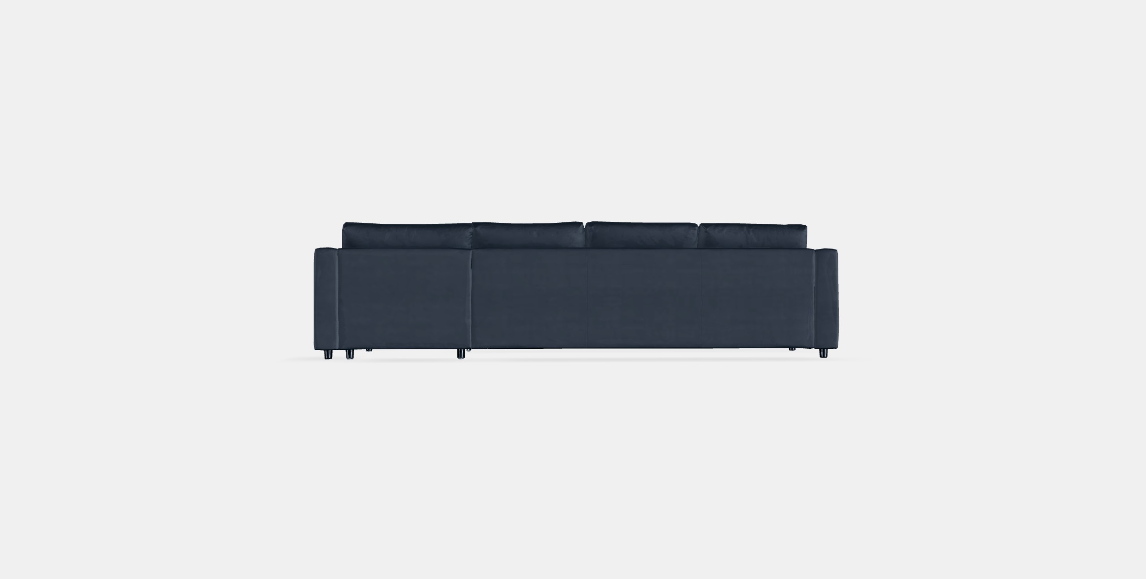 VIMLE Cover 4-seat sofa w chaise longue Low-poly 3D model_14