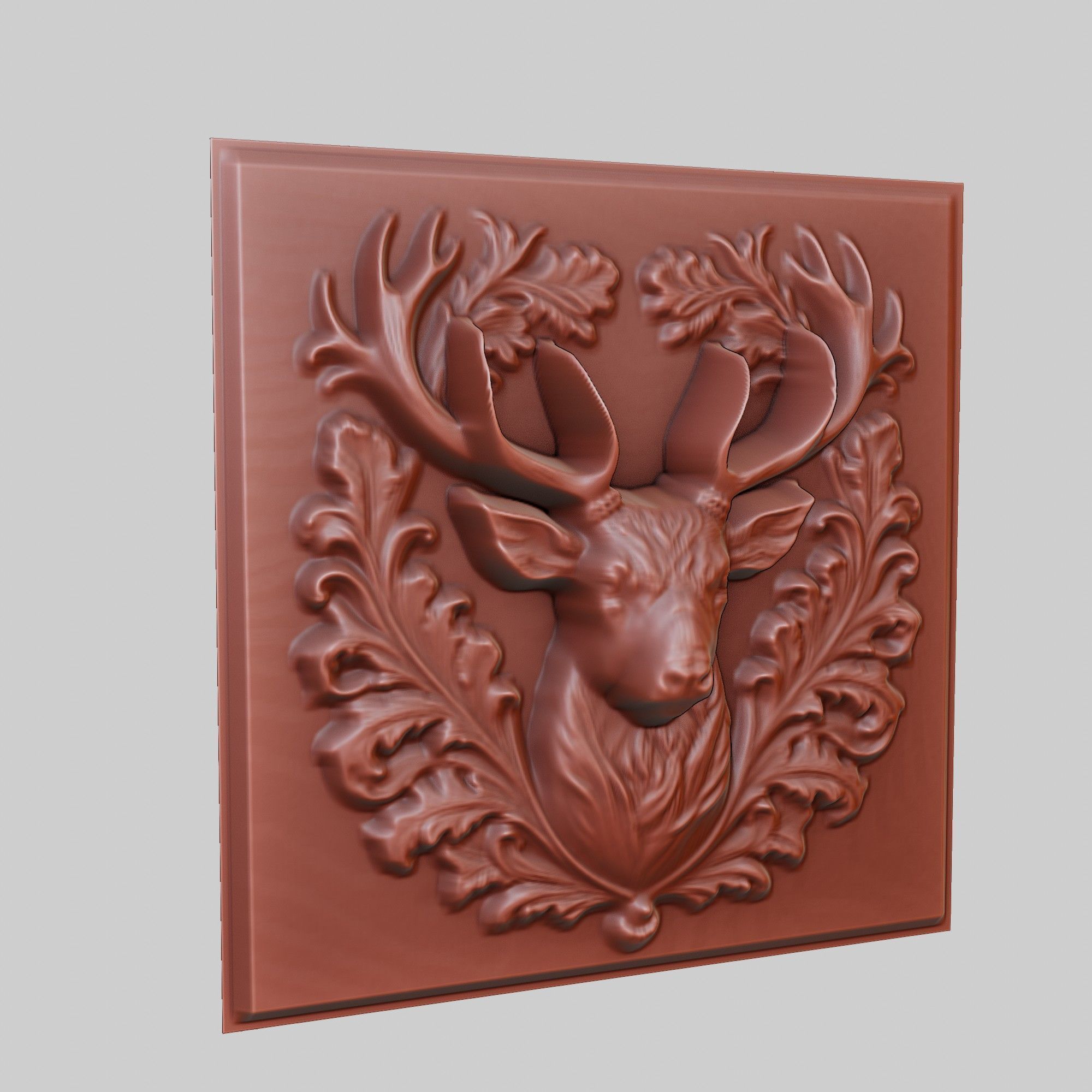 Deer Animal 3D print model_3
