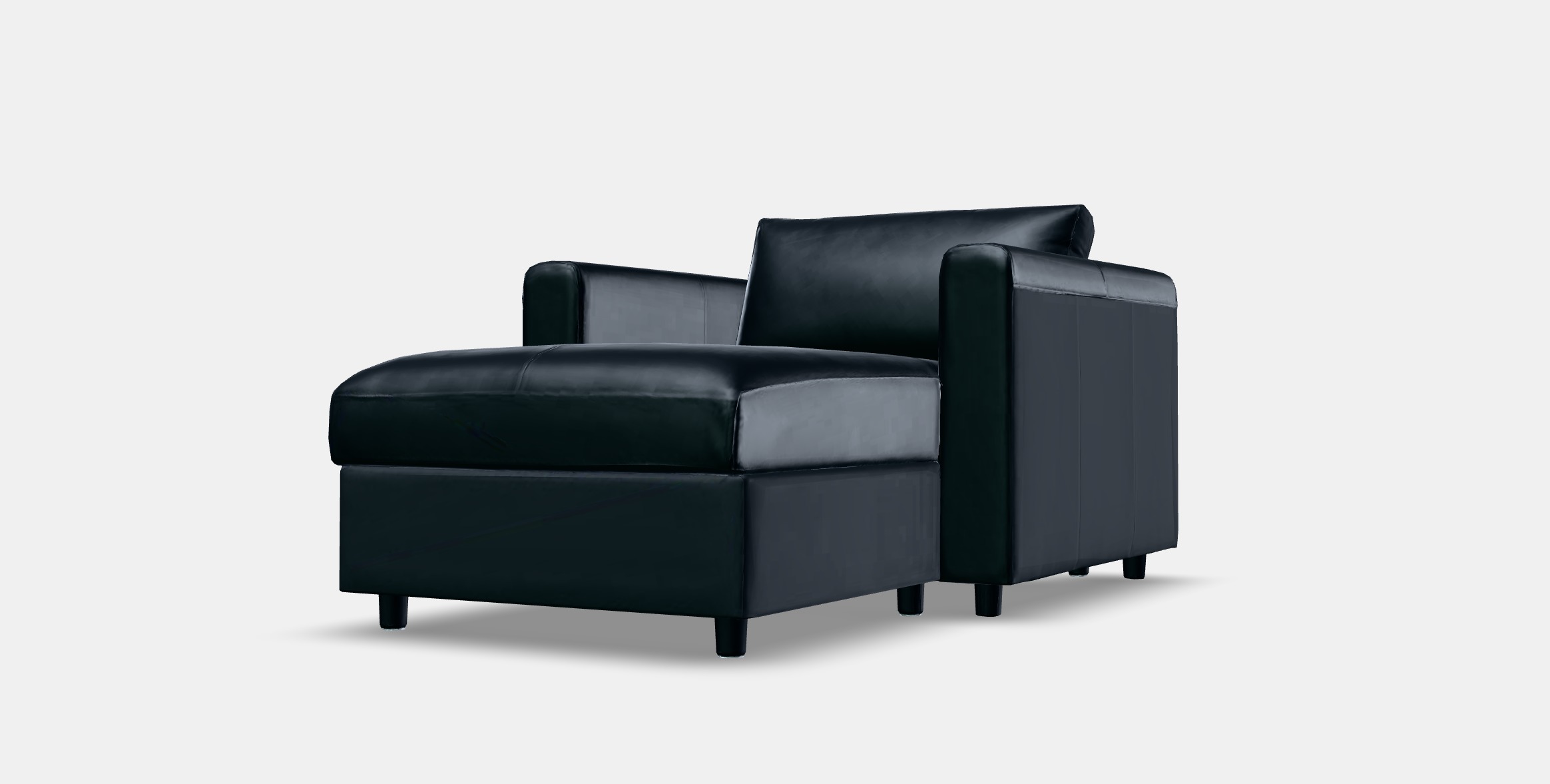 VIMLE Lounge chair 2 Low-poly 3D model_13