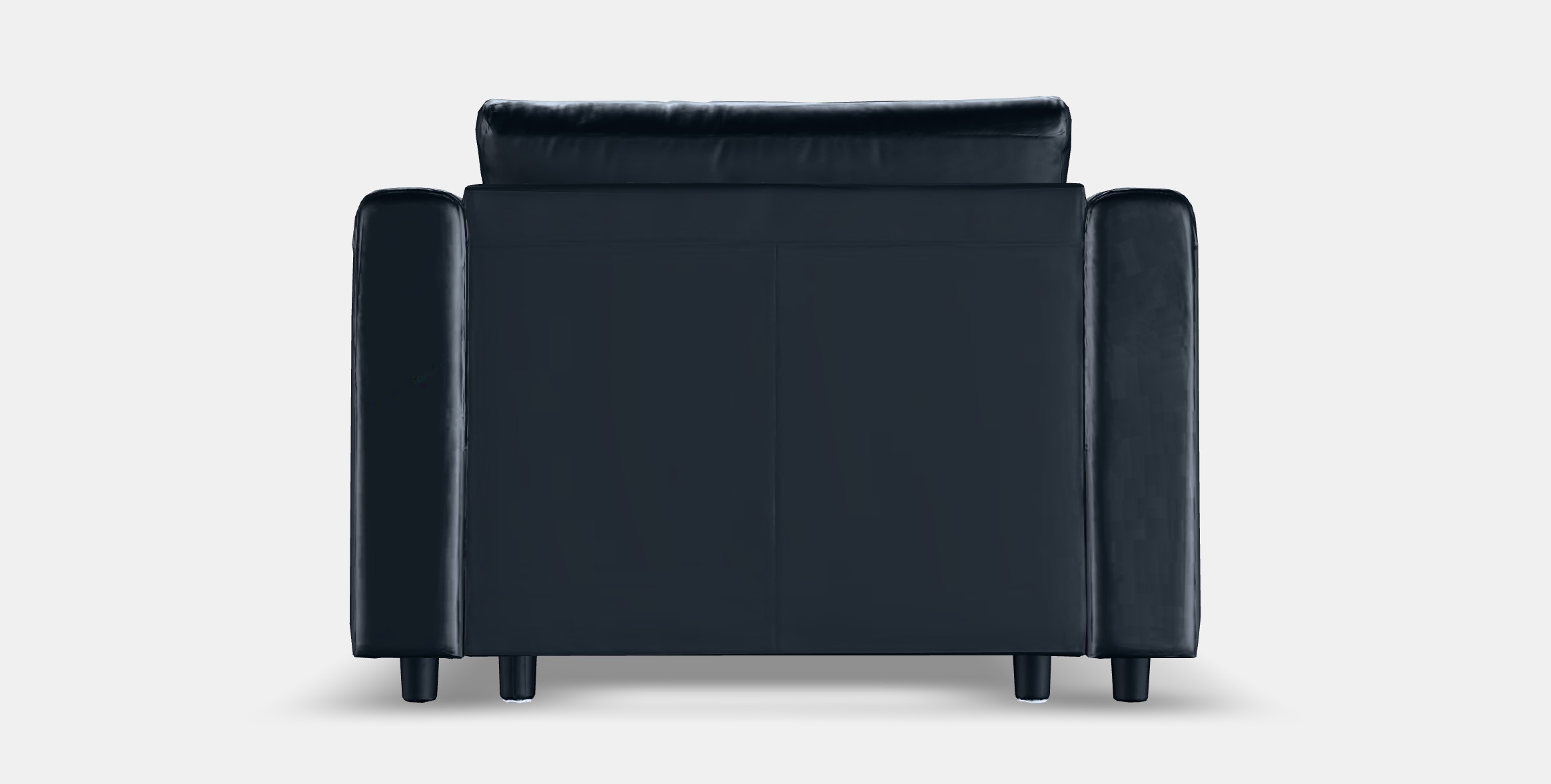 VIMLE Lounge chair 2 Low-poly 3D model_15