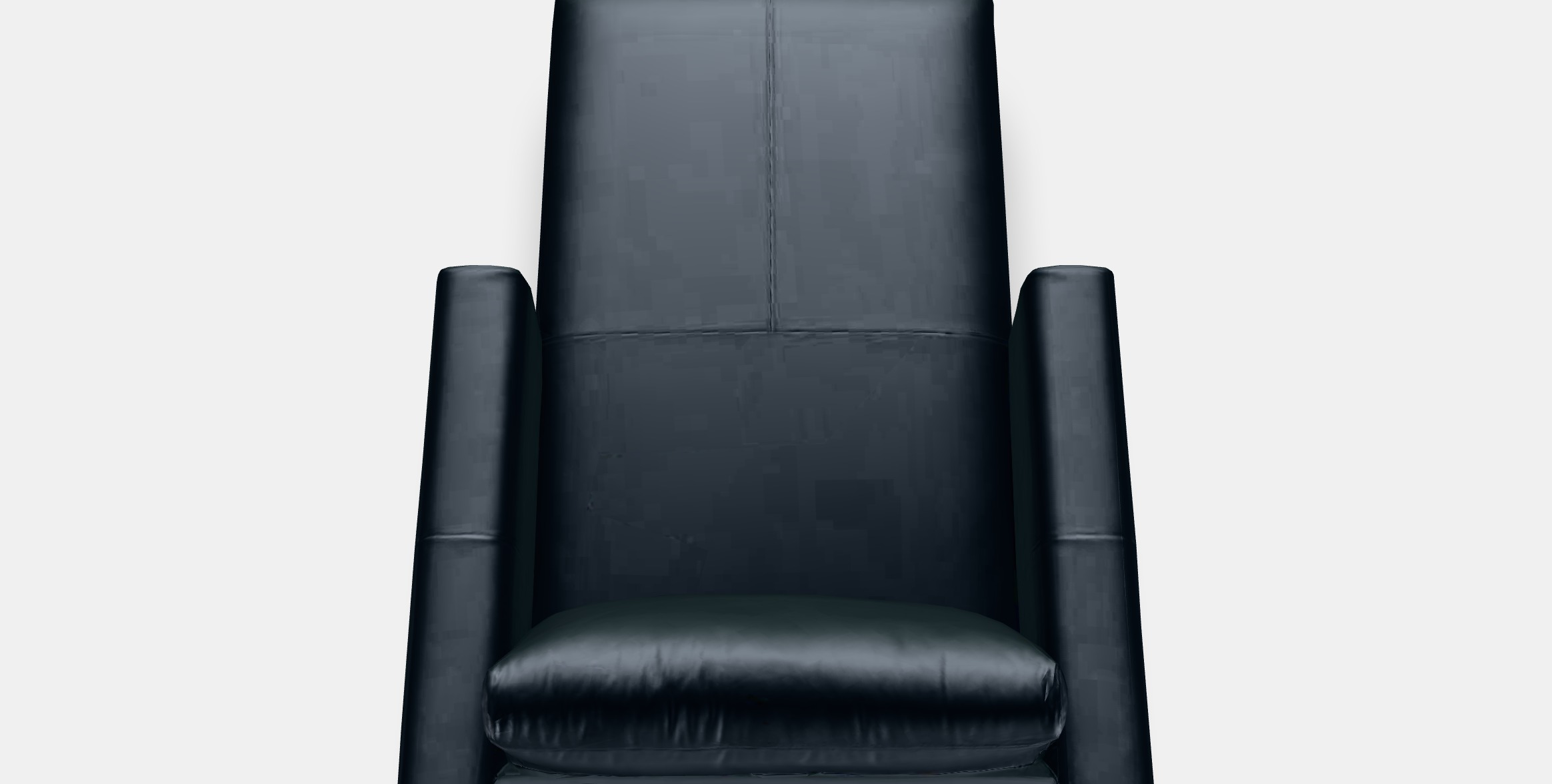 VIMLE Lounge chair 2 Low-poly 3D model_4