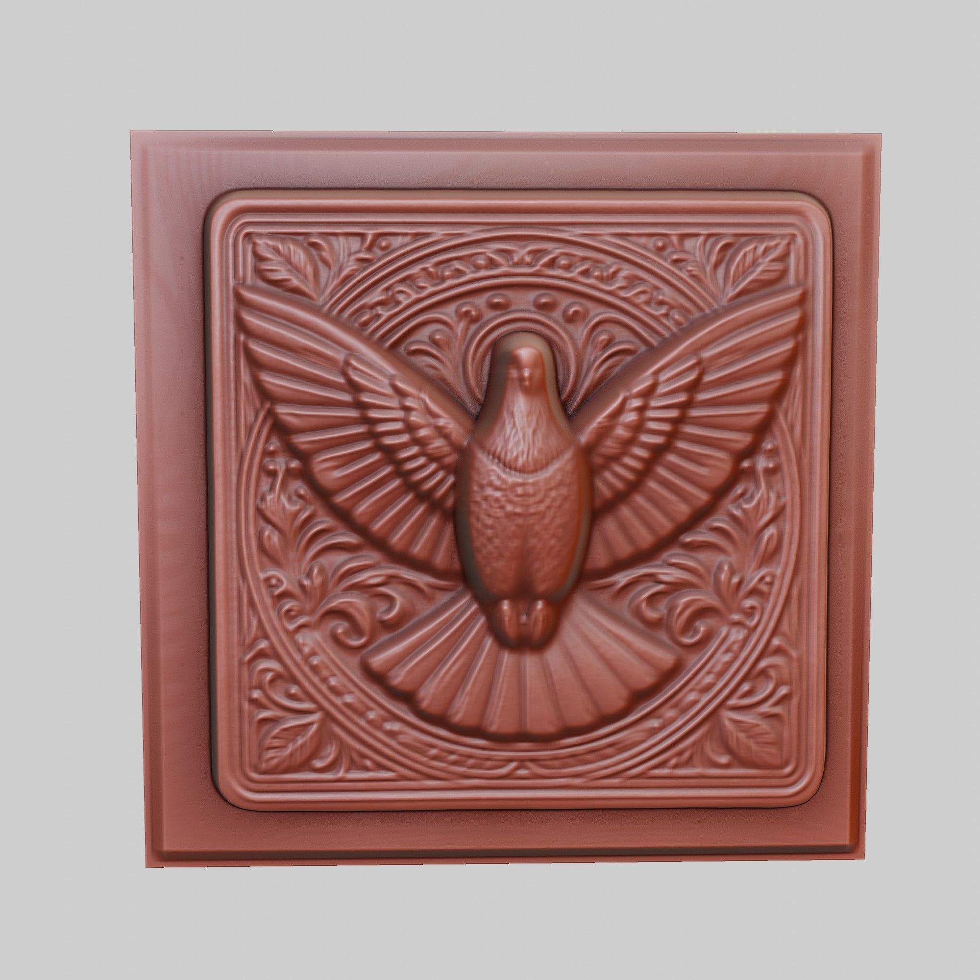 Pigeon Animal 3D print model_2