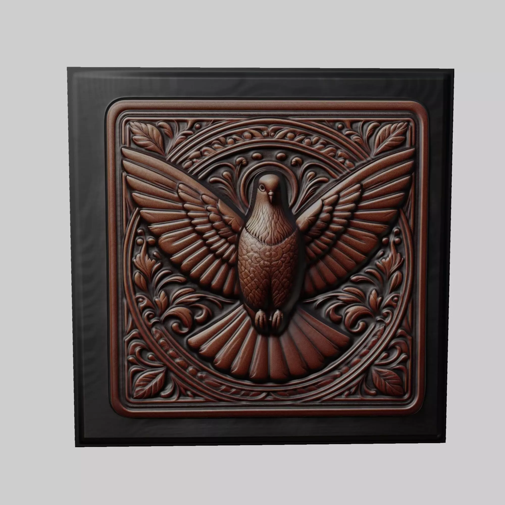 Pigeon Animal 3D print model_0