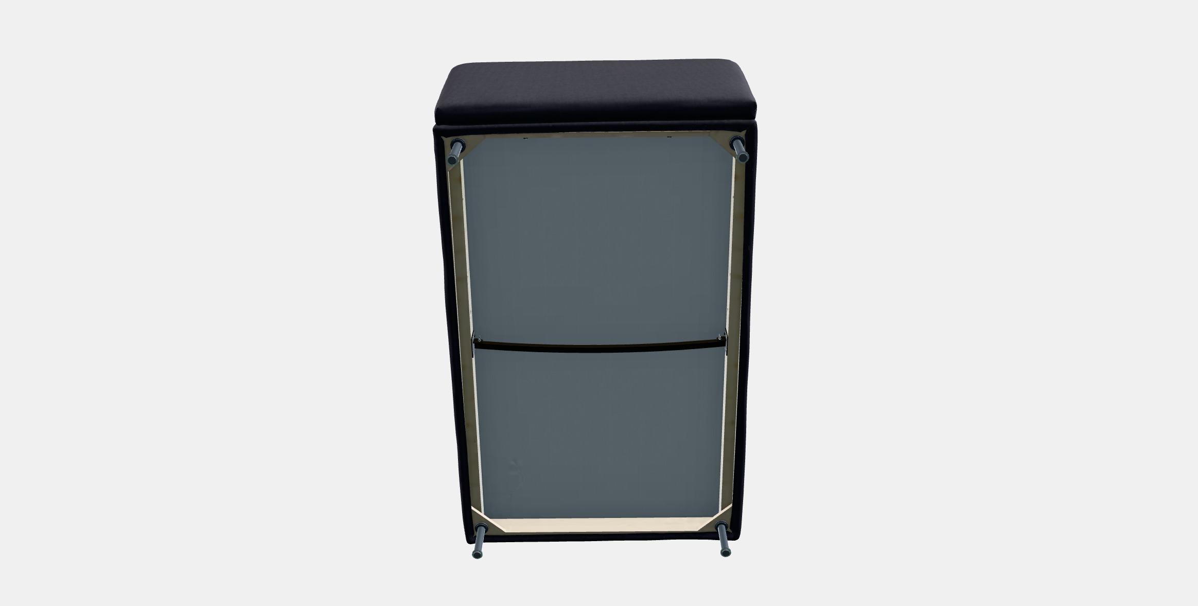 SODERHAMN Lounge chair 3 Low-poly 3D model_7