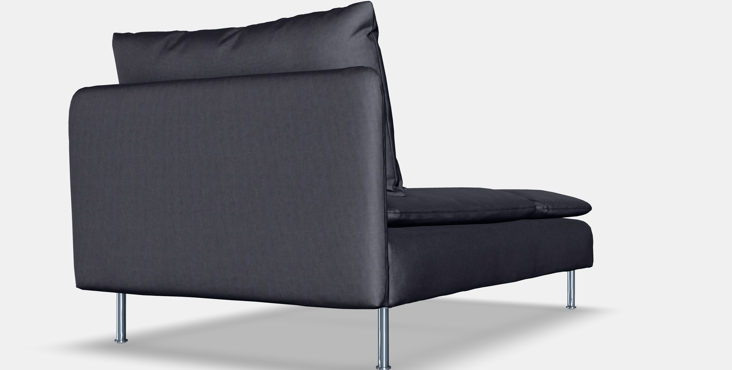 SODERHAMN Lounge chair 3 Low-poly 3D model_6