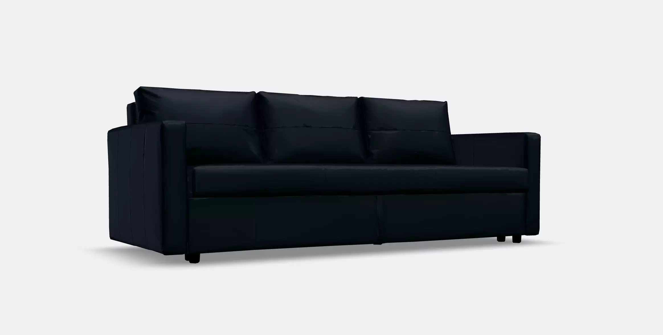 FRIHETEN Three-seat sofa-bed 1 Low-poly 3D model_0
