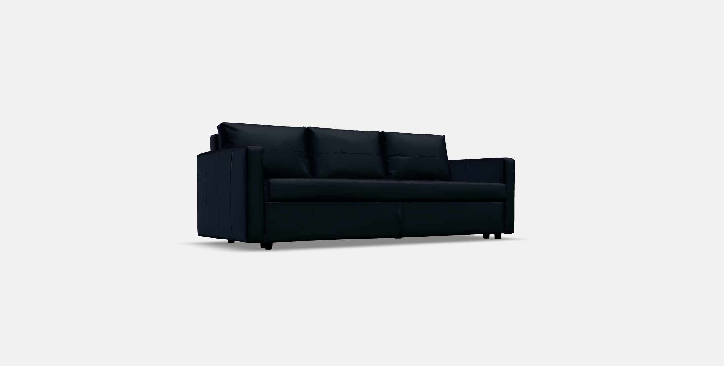 FRIHETEN Three-seat sofa-bed 1 Low-poly 3D model_4