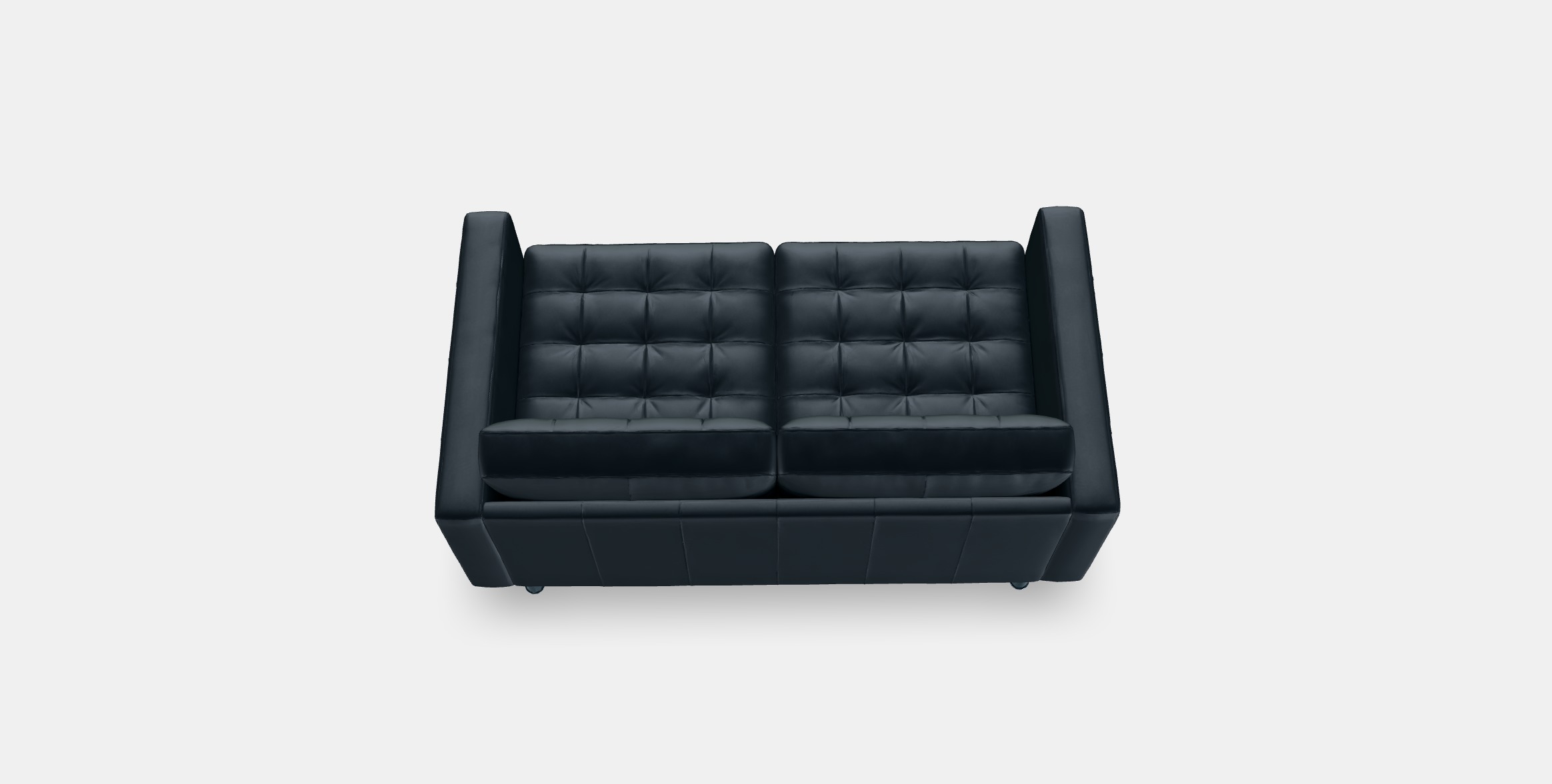 LANDSKRONA Two-seat sofa 1 Low-poly 3D model_2