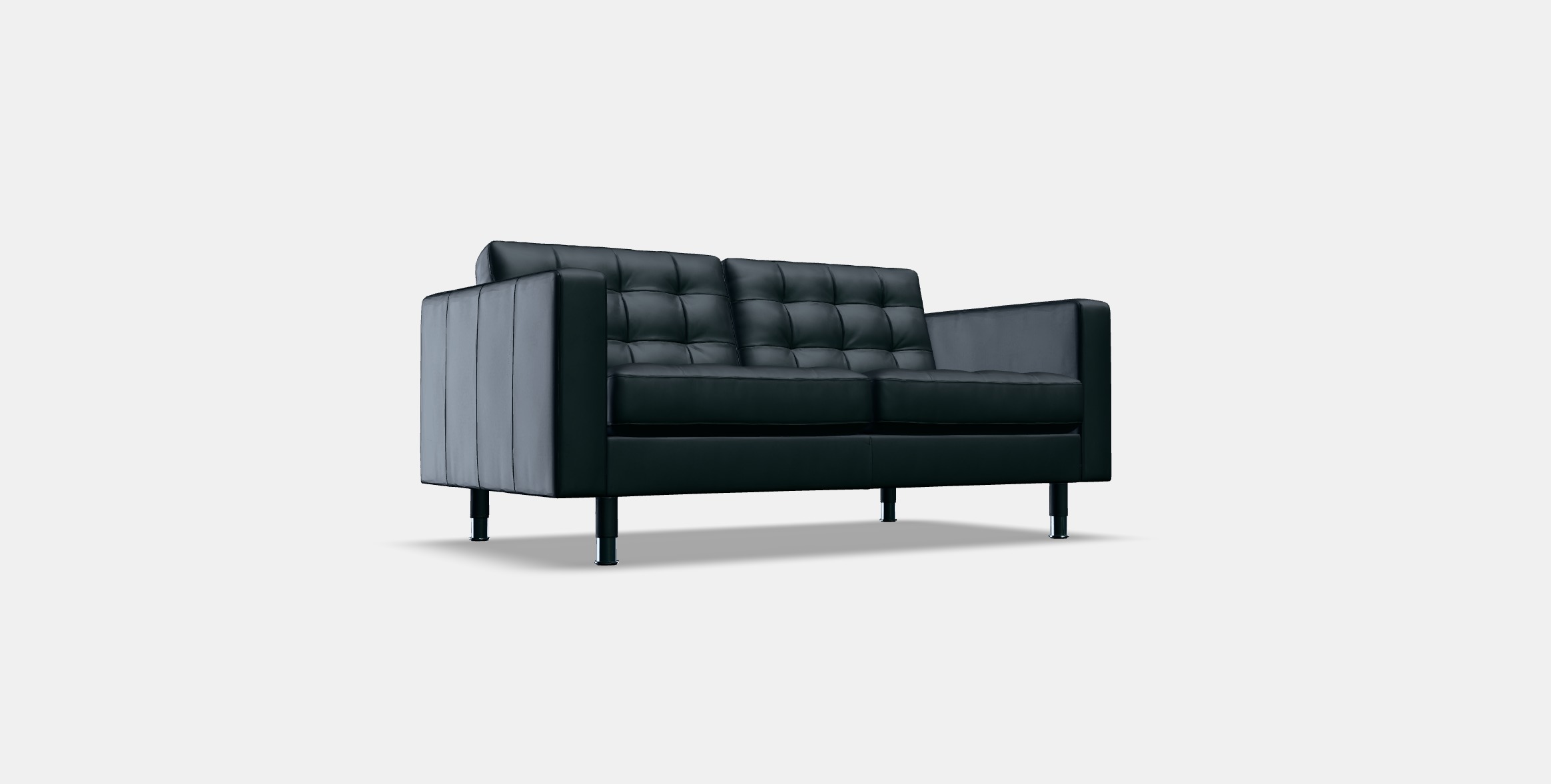 LANDSKRONA Two-seat sofa 1 Low-poly 3D model_3