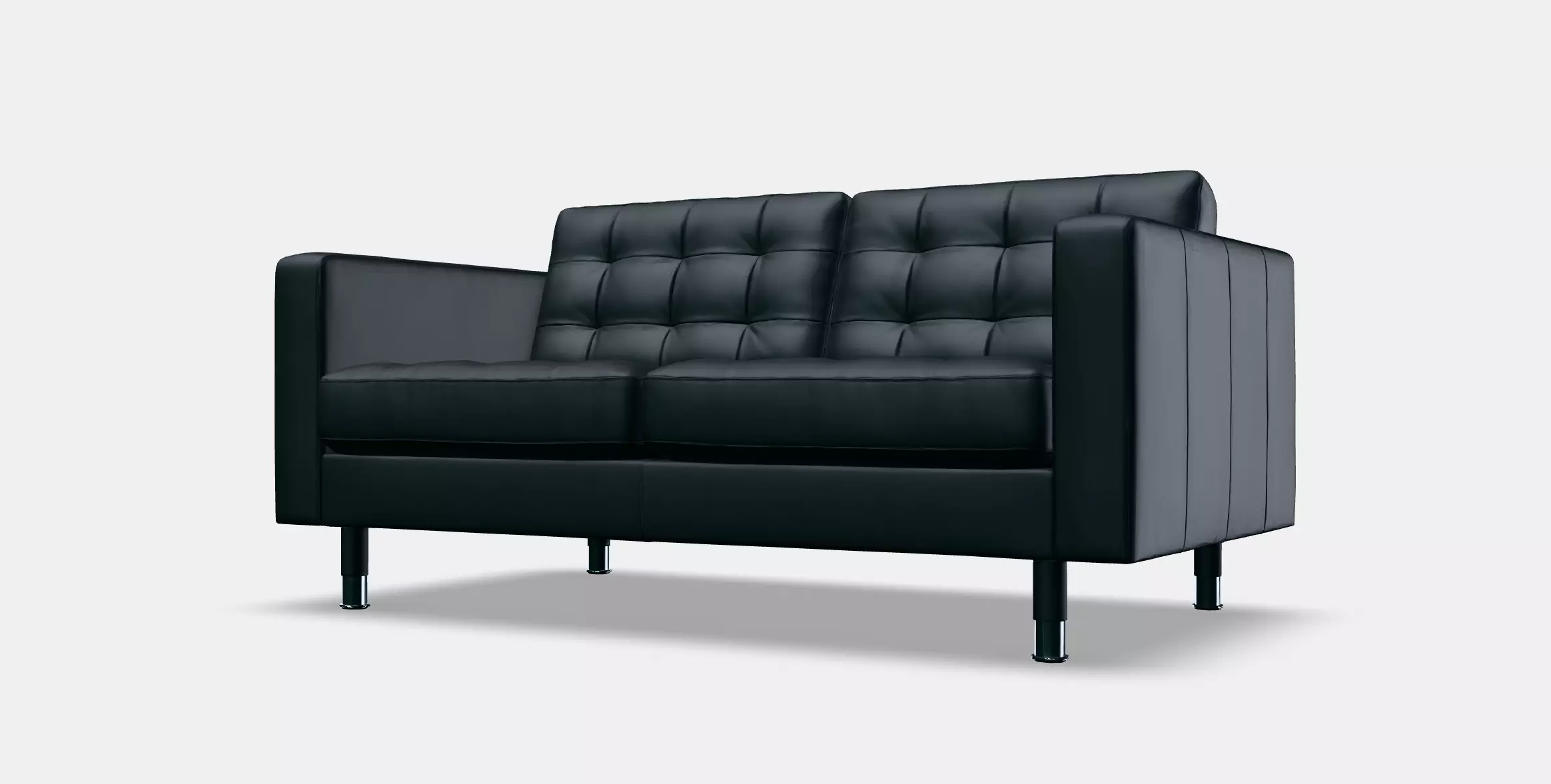 LANDSKRONA Two-seat sofa 1 Low-poly 3D model_0