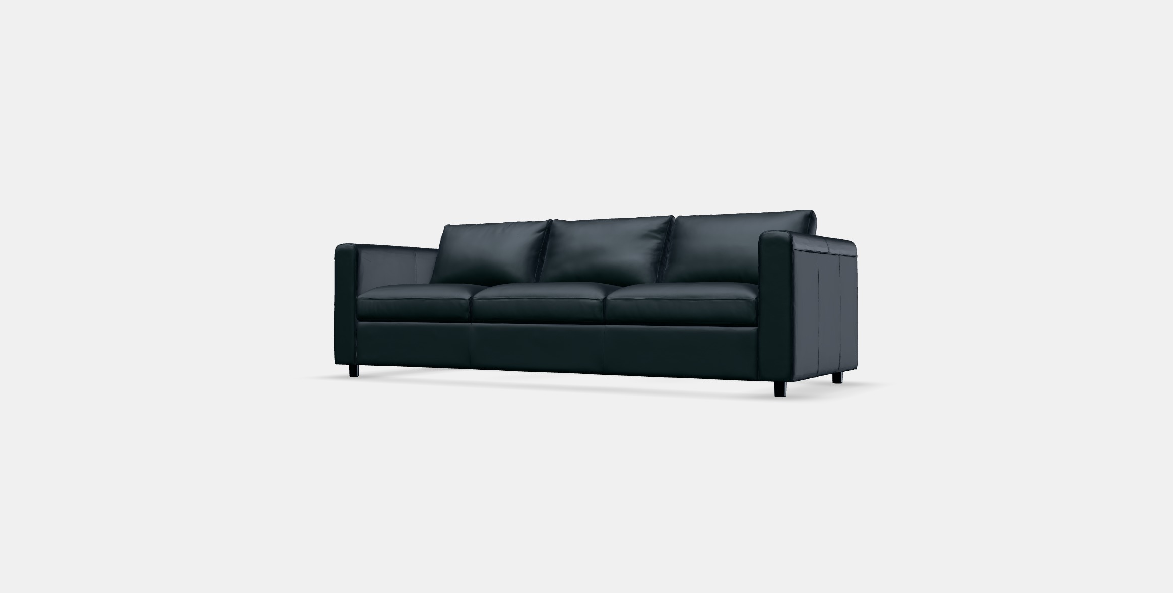 VIMLE 3-seat sofa 10 Low-poly 3D model_9