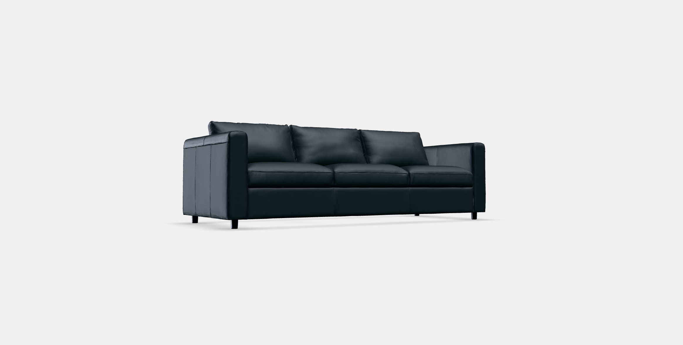 VIMLE 3-seat sofa 10 Low-poly 3D model_4
