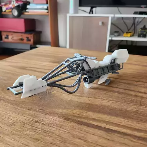 Star Wars Andor speeder bike 3D printing file 3D print model