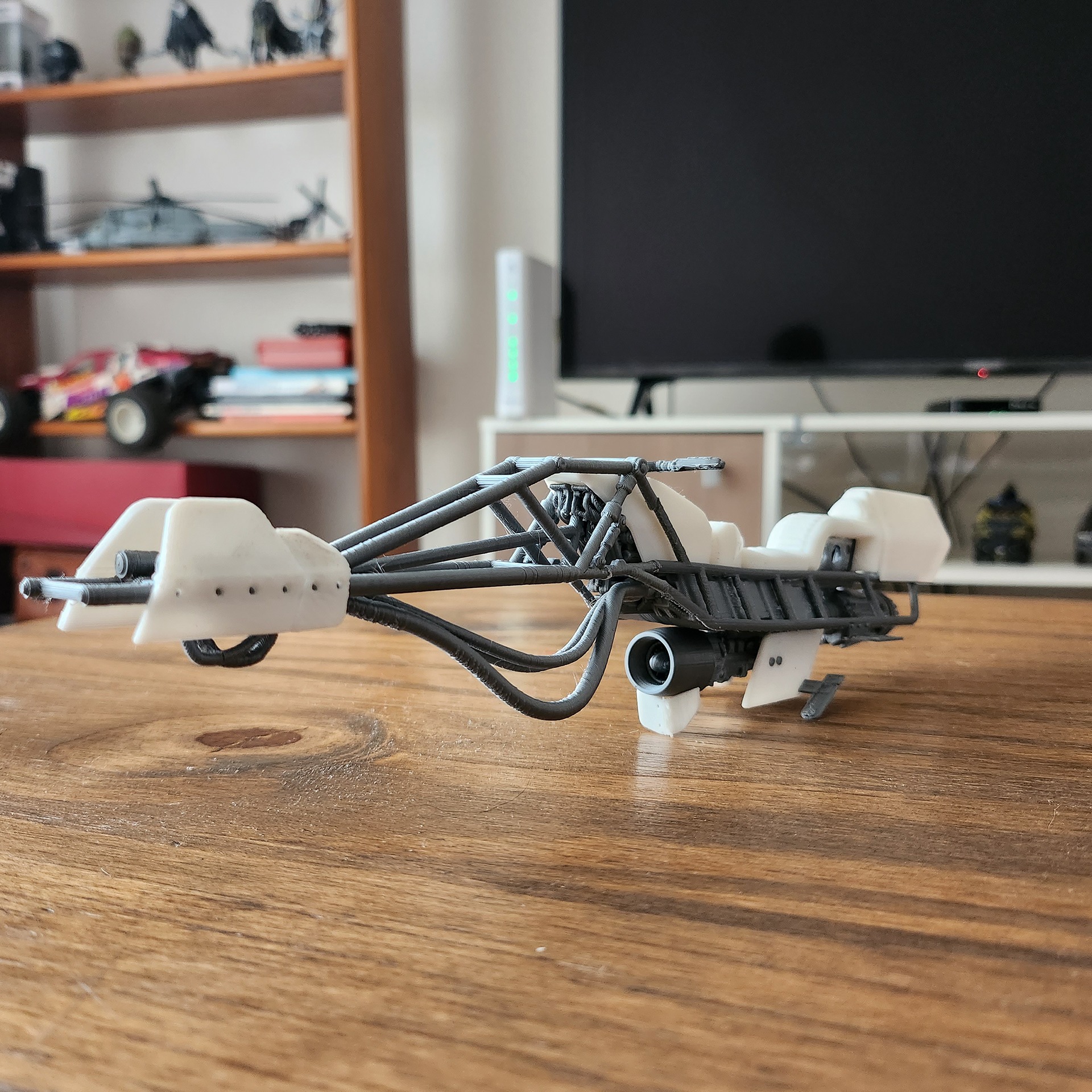 Star Wars Andor speeder bike 3D printing file 3D print model_4