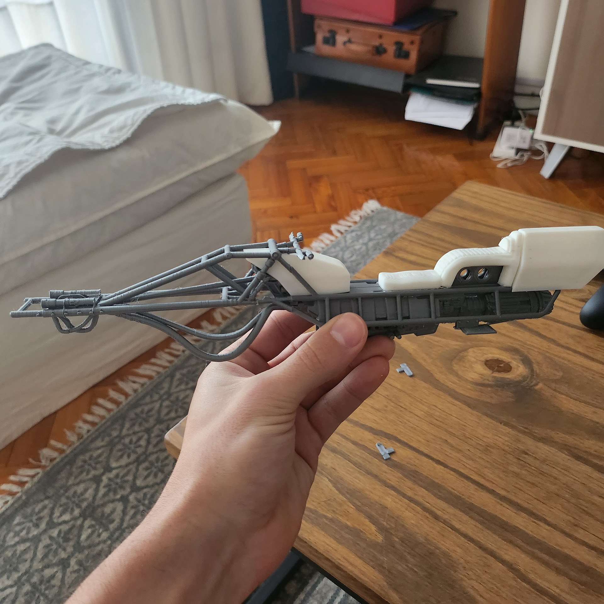 Star Wars Andor speeder bike 3D printing file 3D print model_8