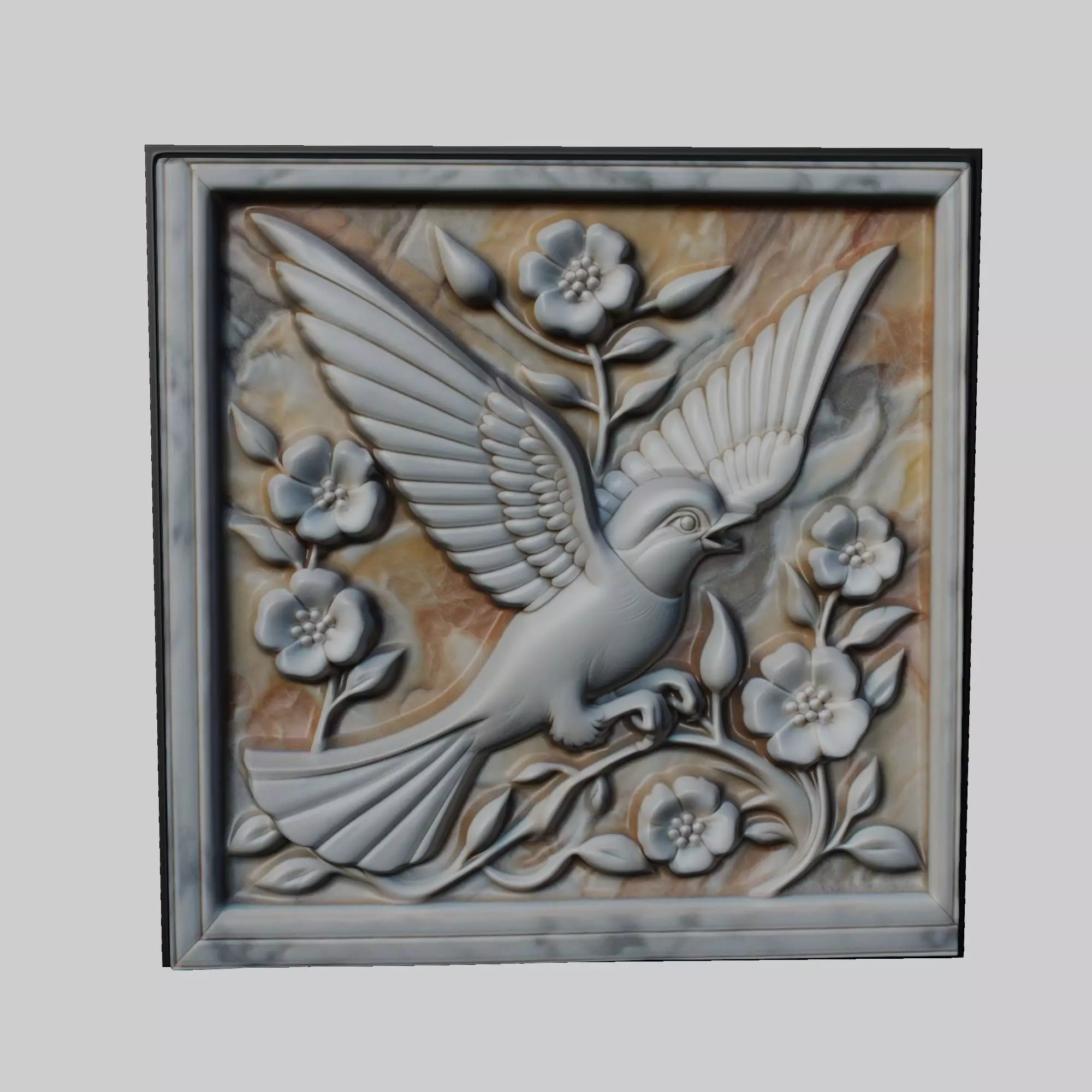 Bird Animal 3D print model_0