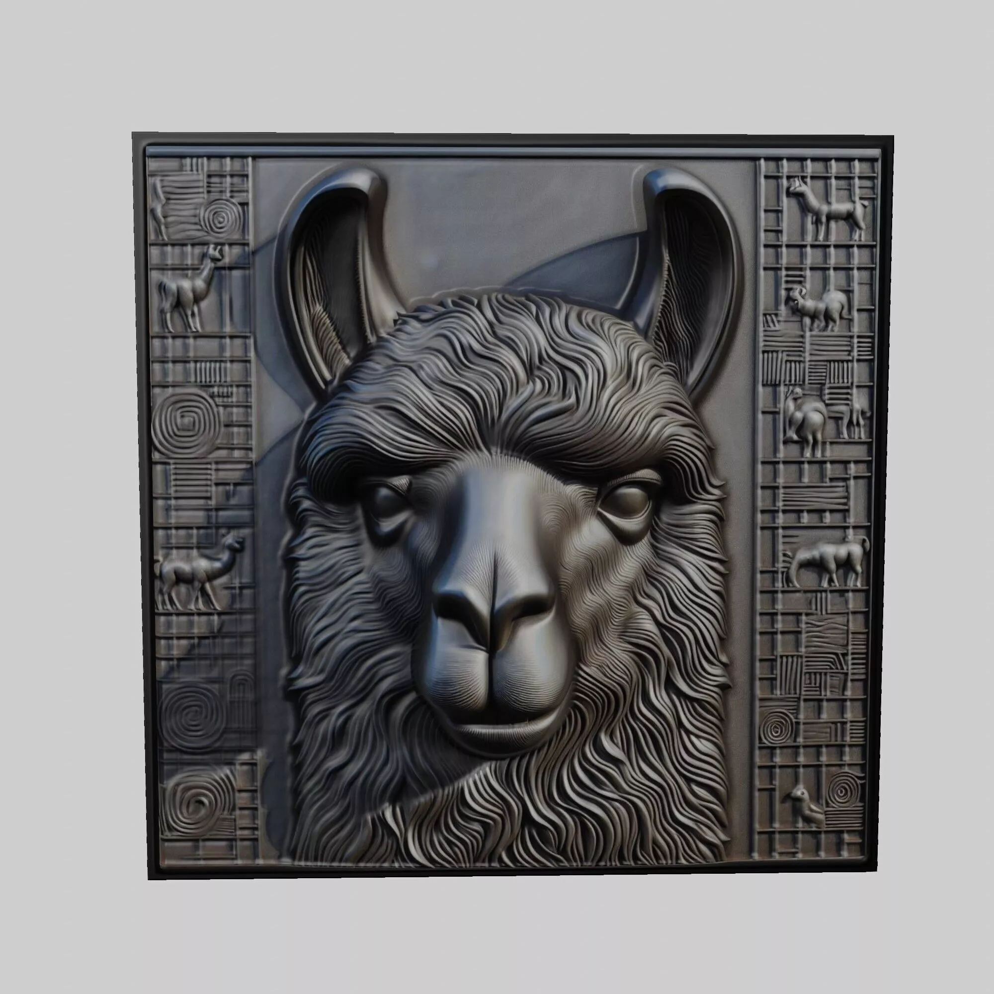 Llama Animal 3D print model