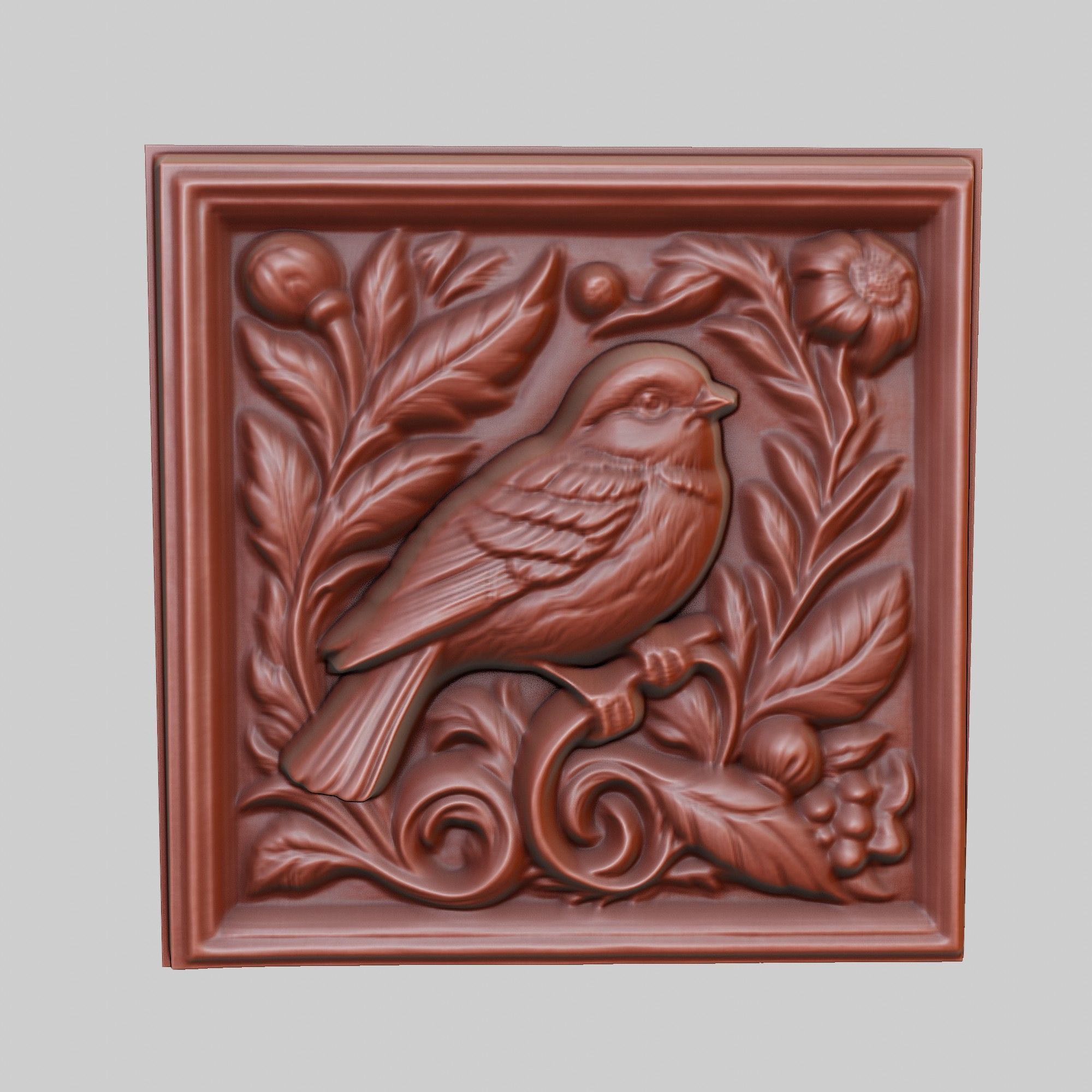 Sparrow Animal 3D print model_2