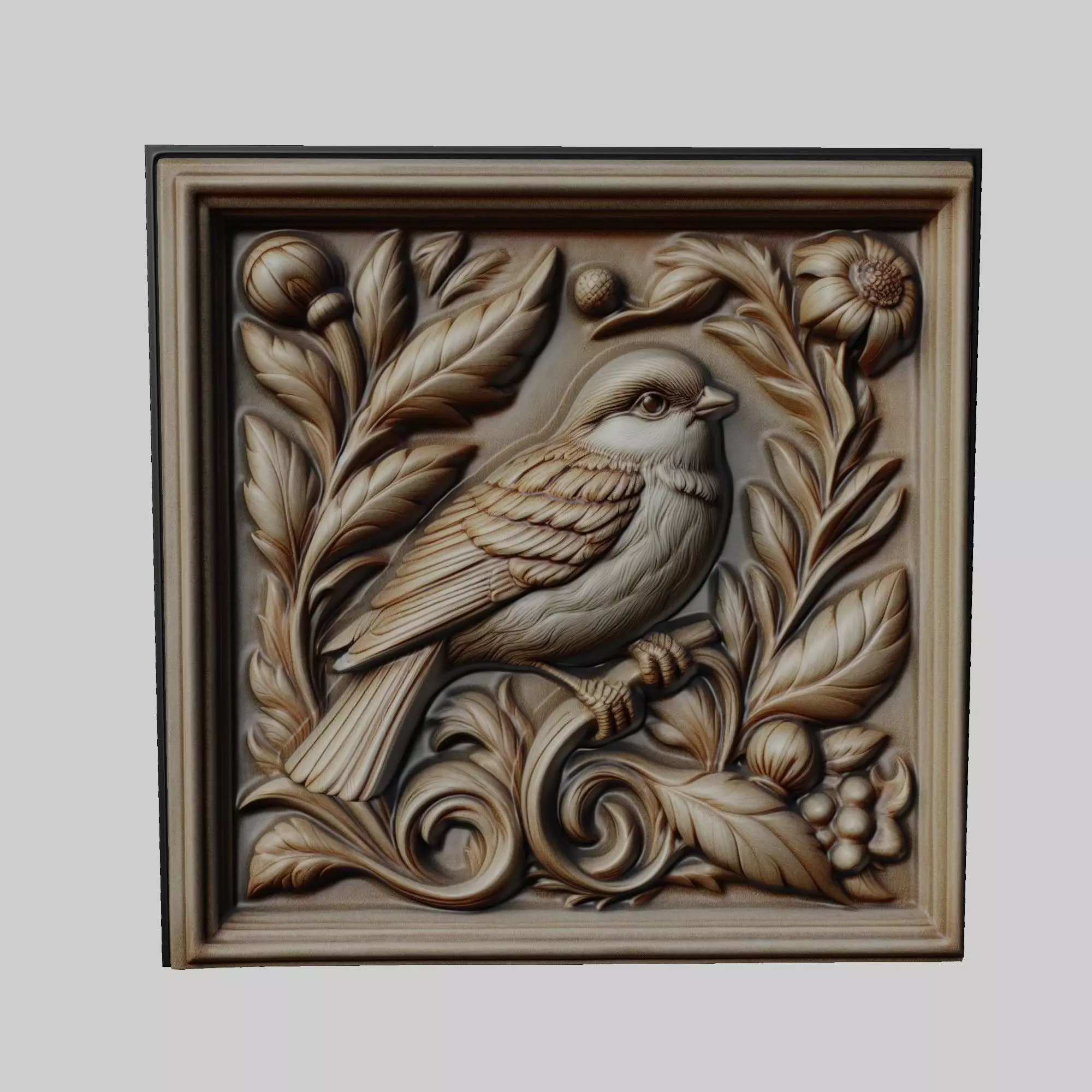 Sparrow Animal 3D print model_0