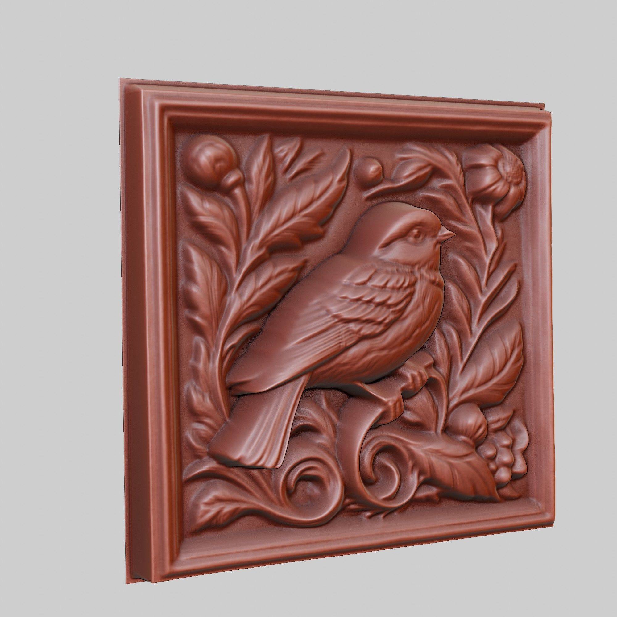 Sparrow Animal 3D print model_3