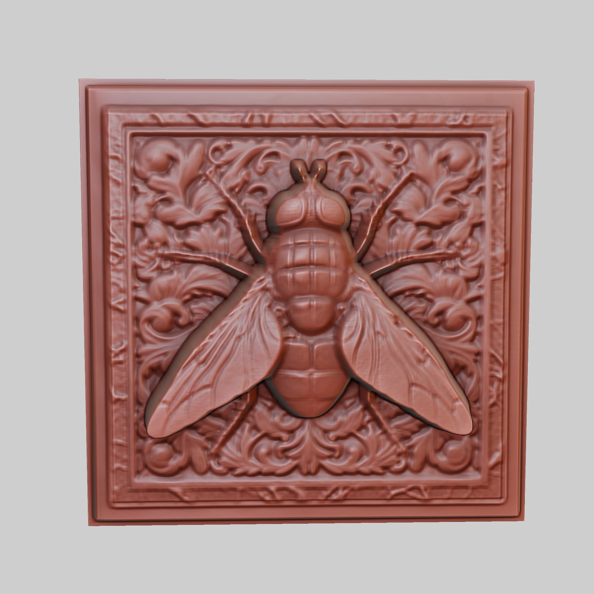 Fly Animal 3D print model_2