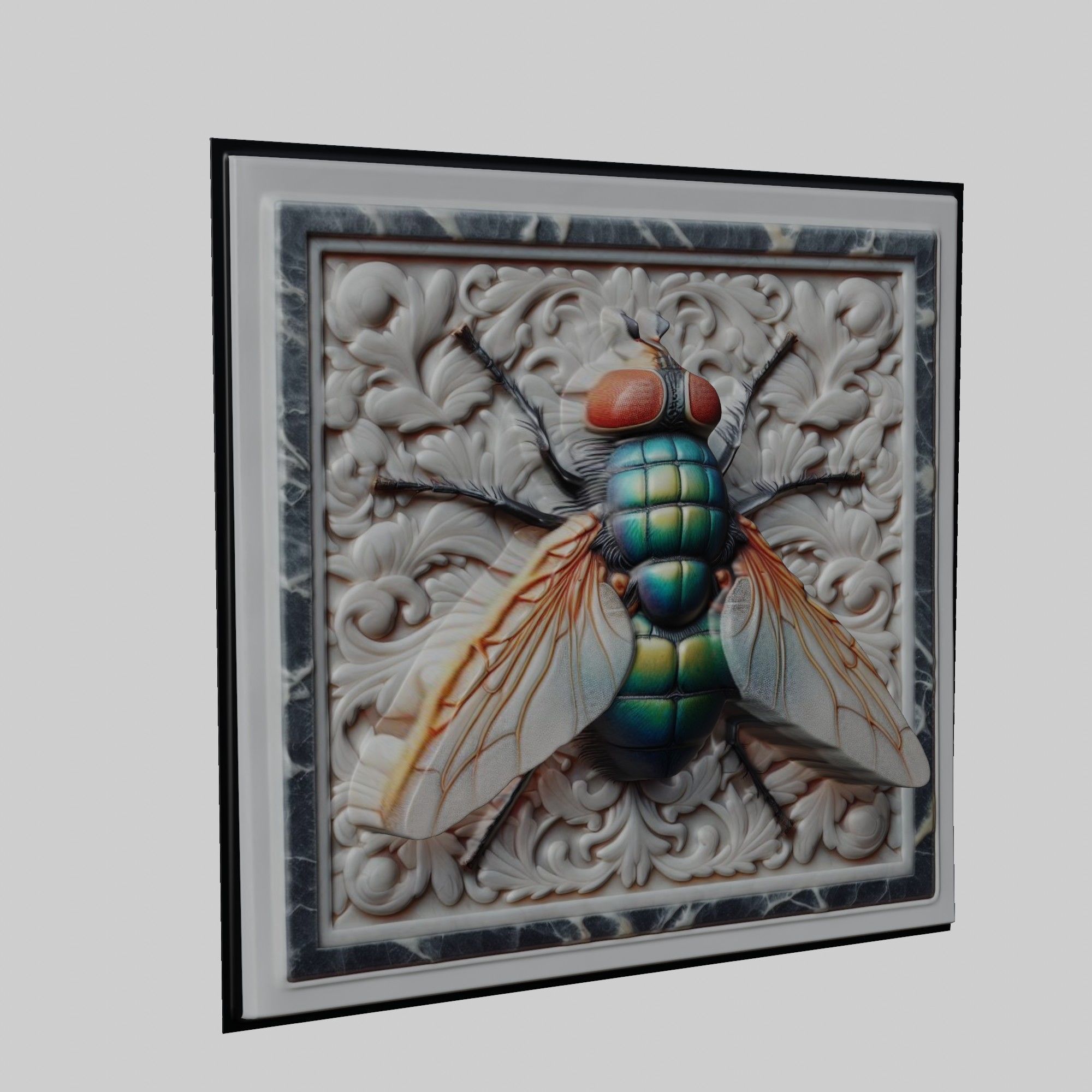 Fly Animal 3D print model_1