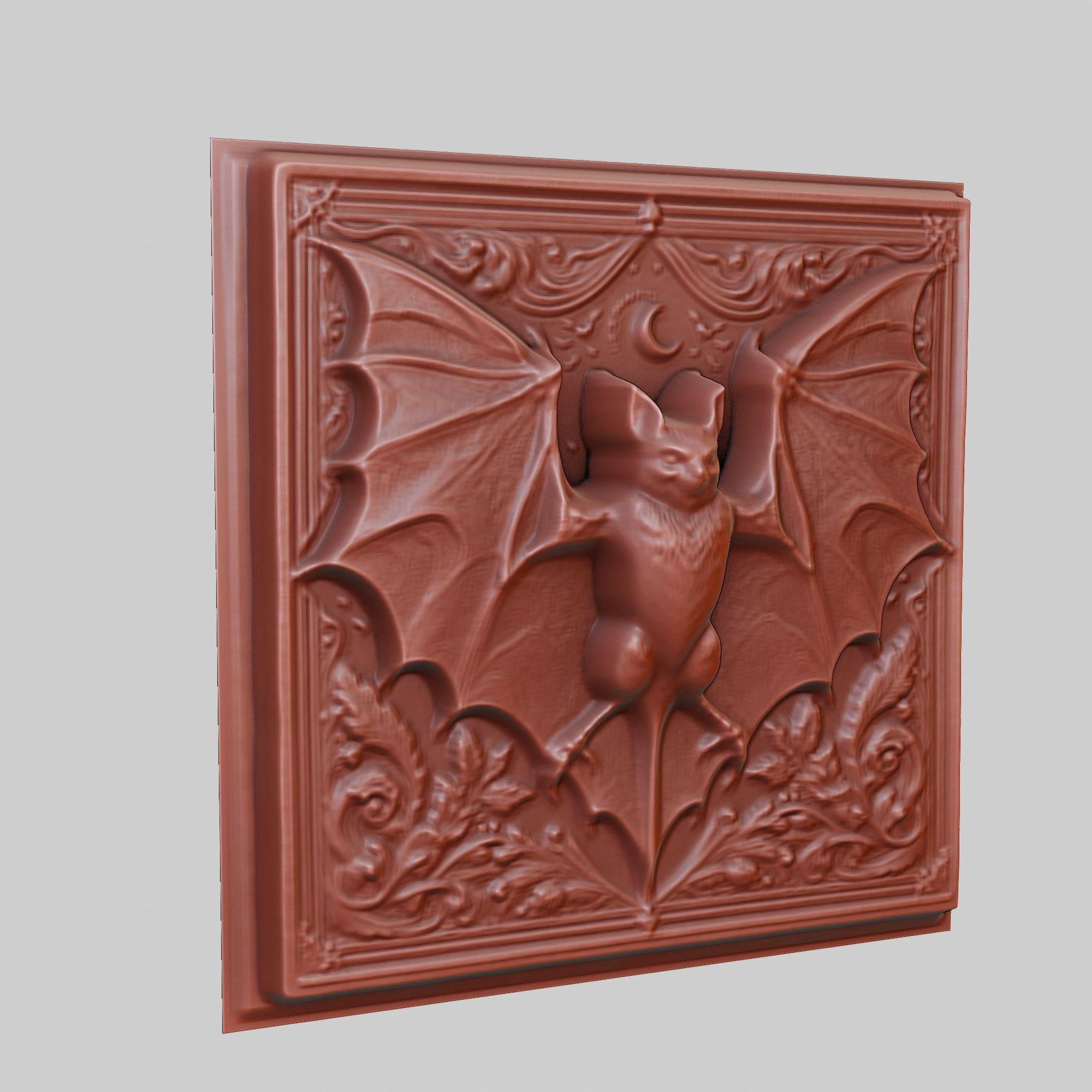 Bat Animal 3D print model_3