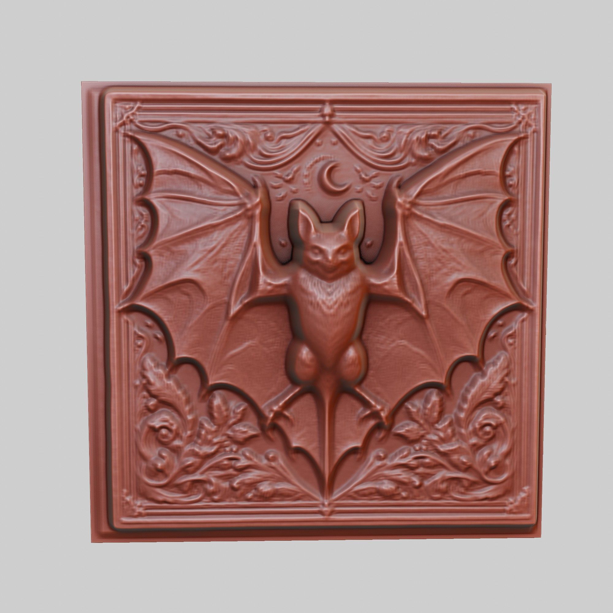 Bat Animal 3D print model_2