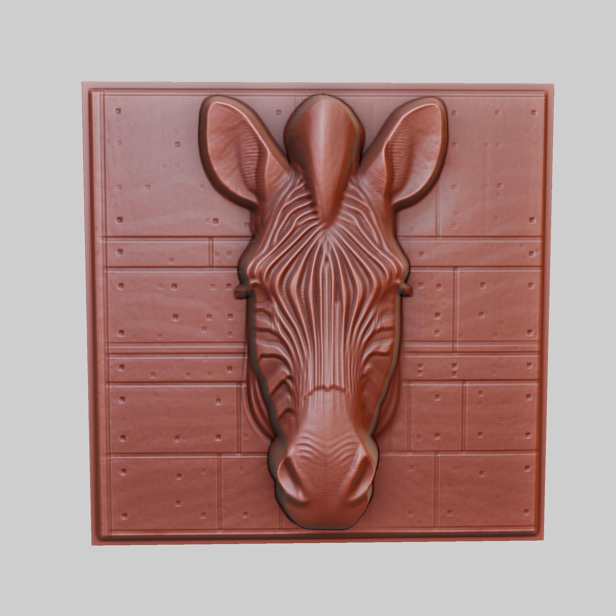 Zebra Animal 3D print model_2
