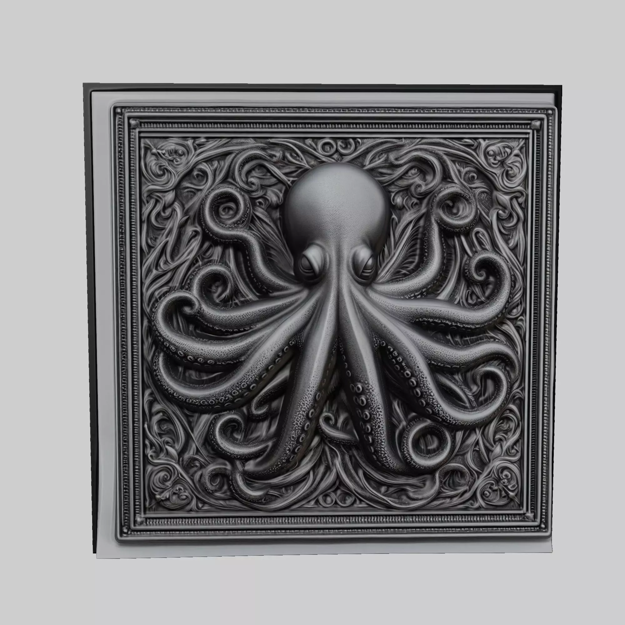 Octopus Animal 3D print model_0