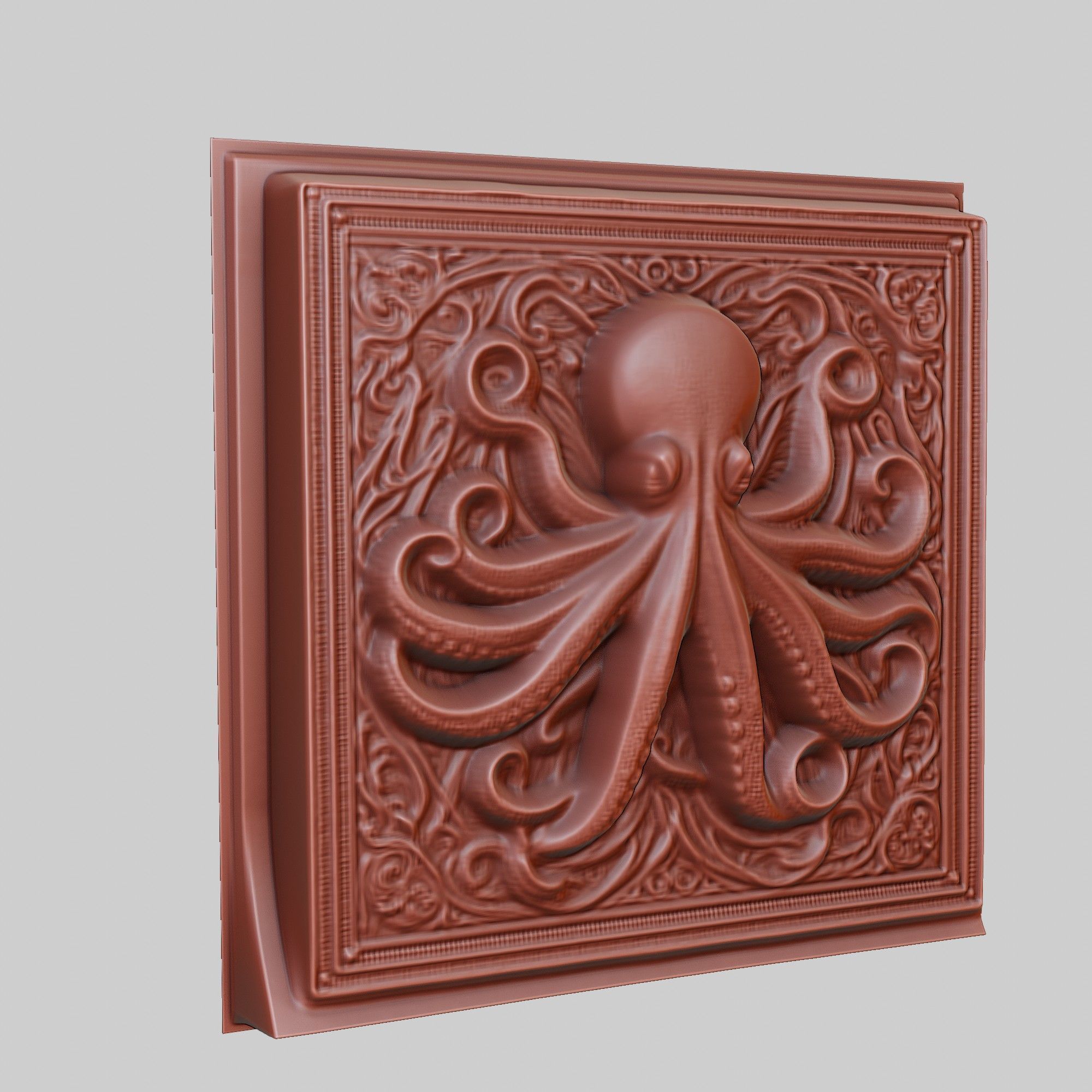 Octopus Animal 3D print model_3