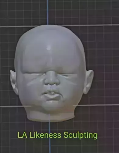 Baby 3D Print Model
