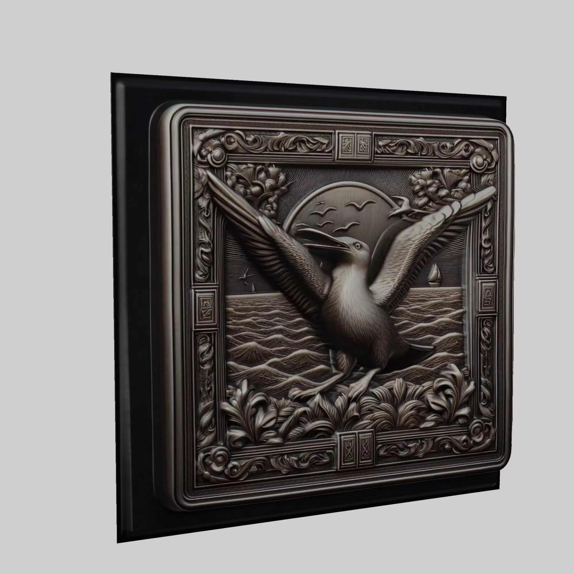 Albatross Animal 3D print model_0