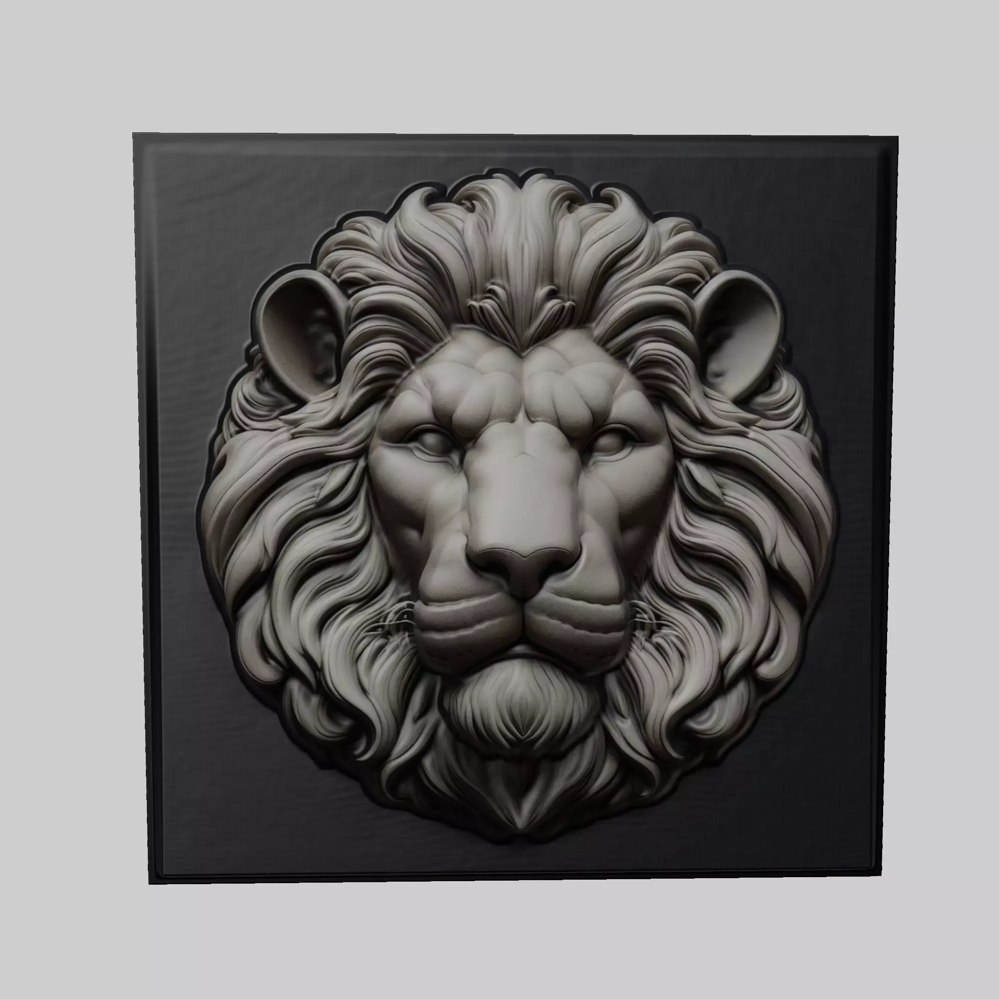 Lion Animal 3D print model_0