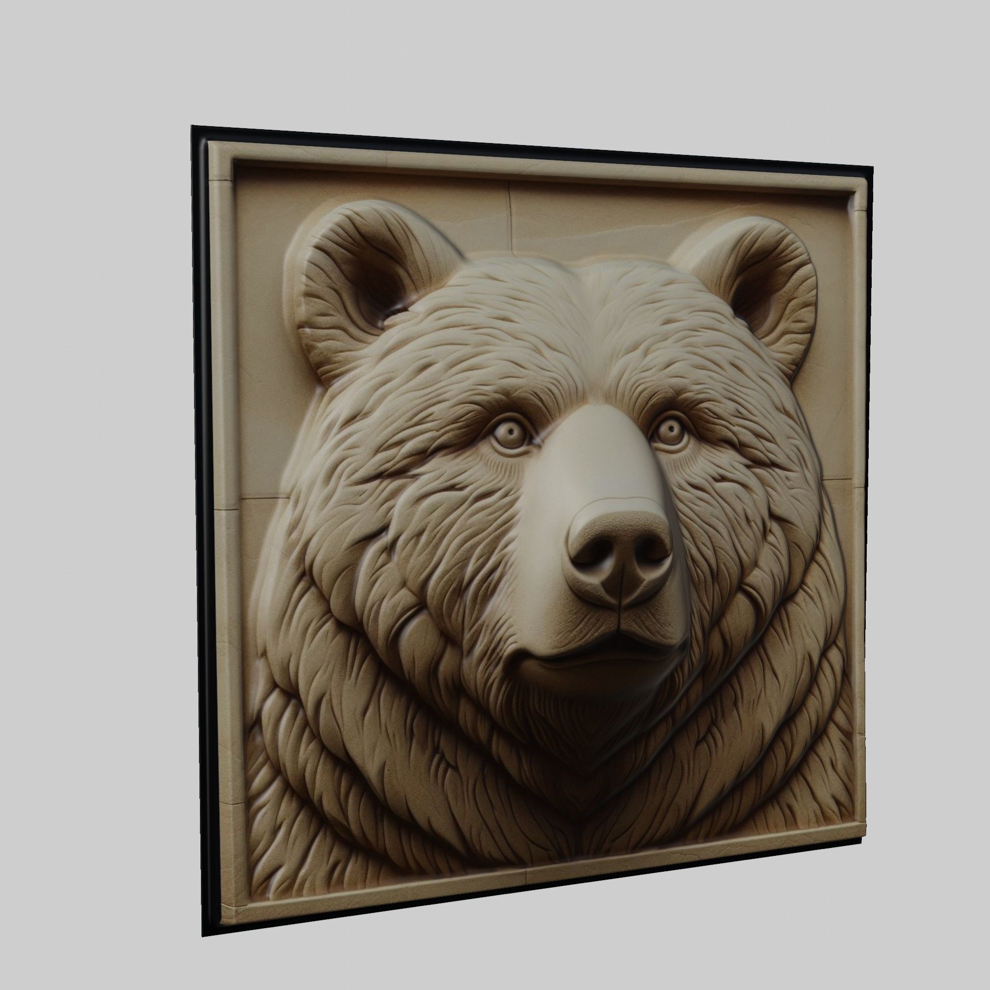 Bear Animal 3D print model_1