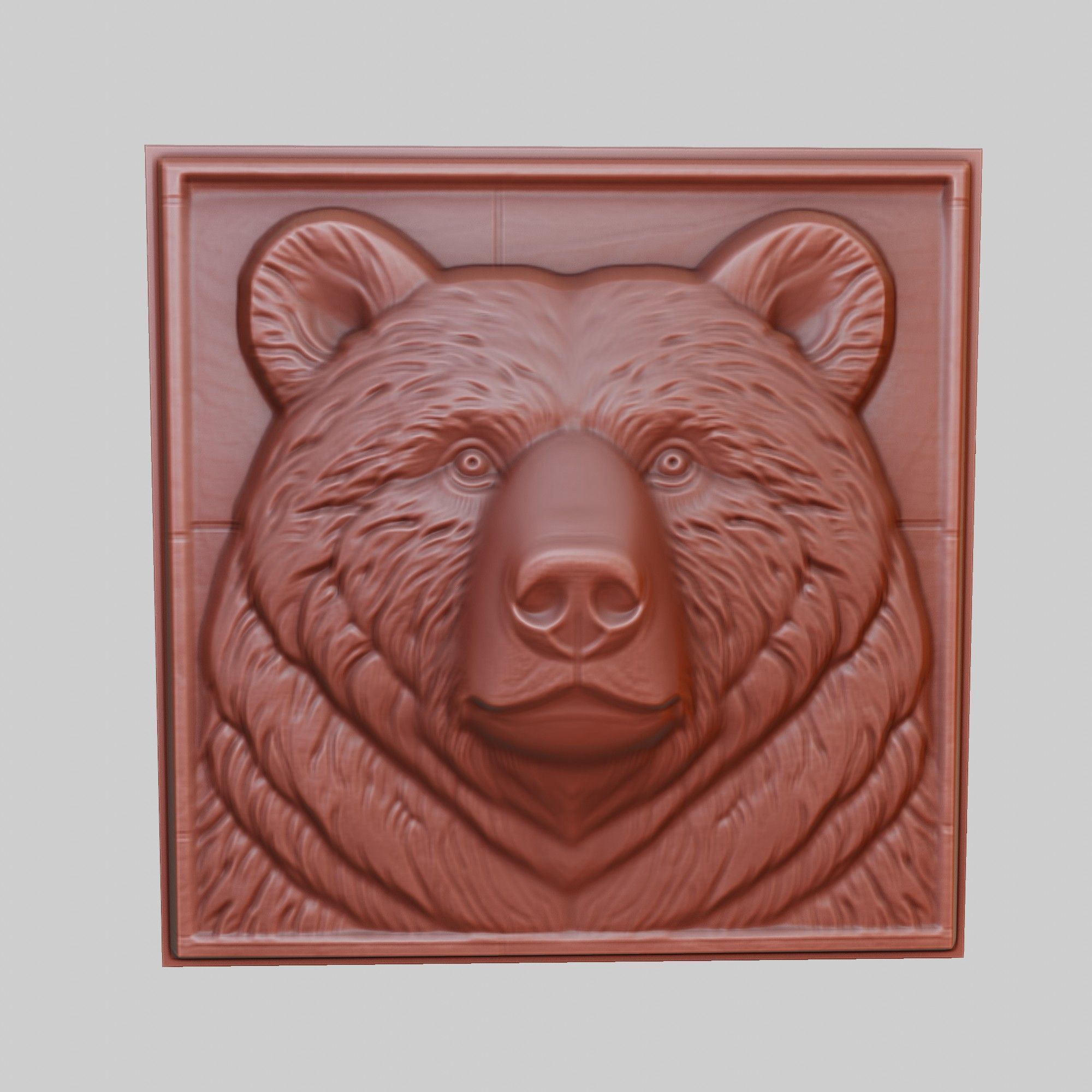 Bear Animal 3D print model_2