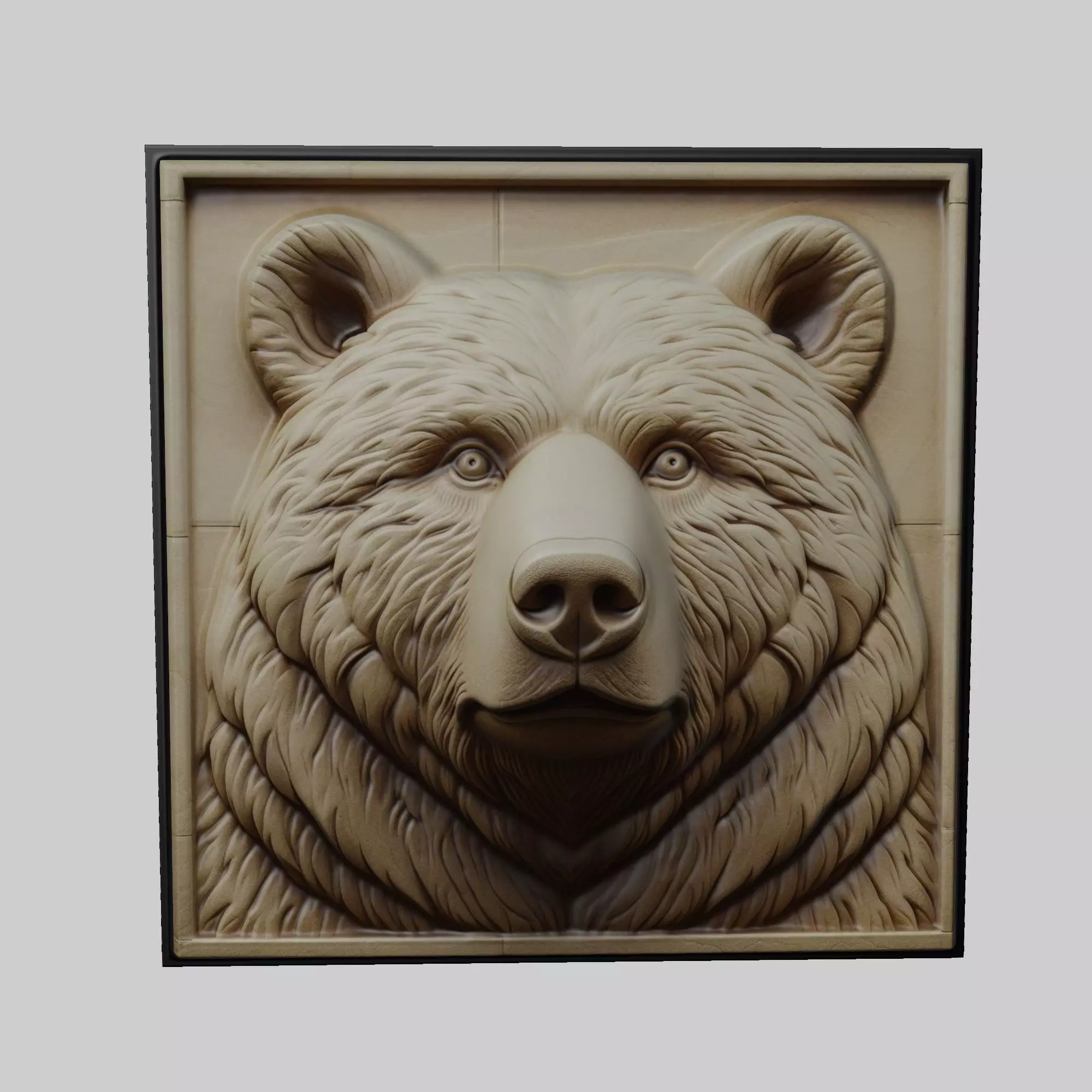 Bear Animal 3D print model_0