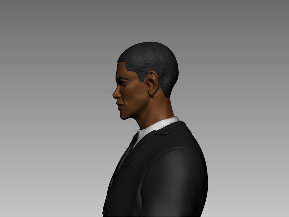 groom version 2 3D print model_4