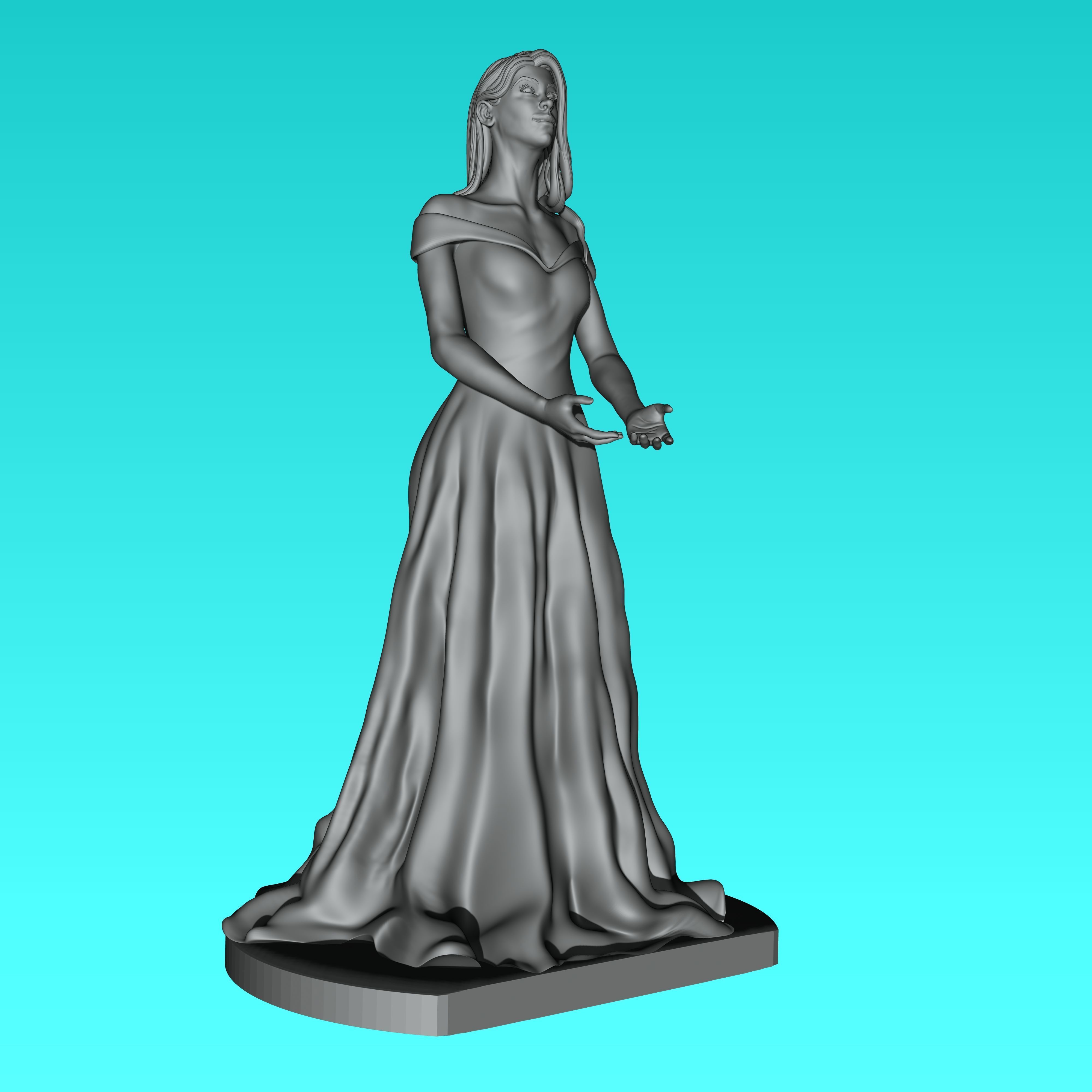 bride version 2 3D print model_2