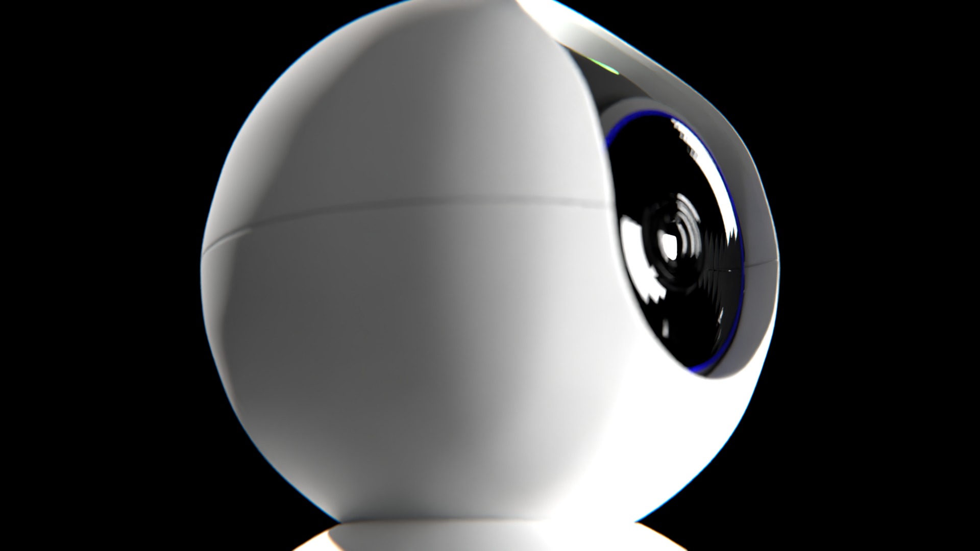 Security Camera 3D model_2
