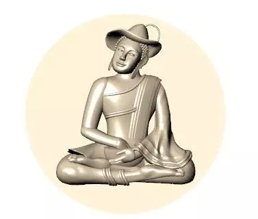 buddha 3D model_0
