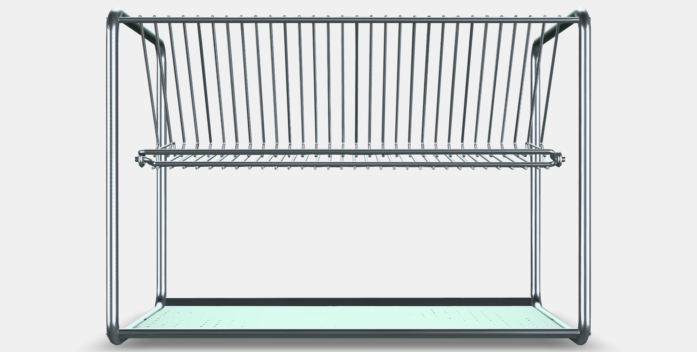 ORDNING Dish drainer Low-poly 3D model_15